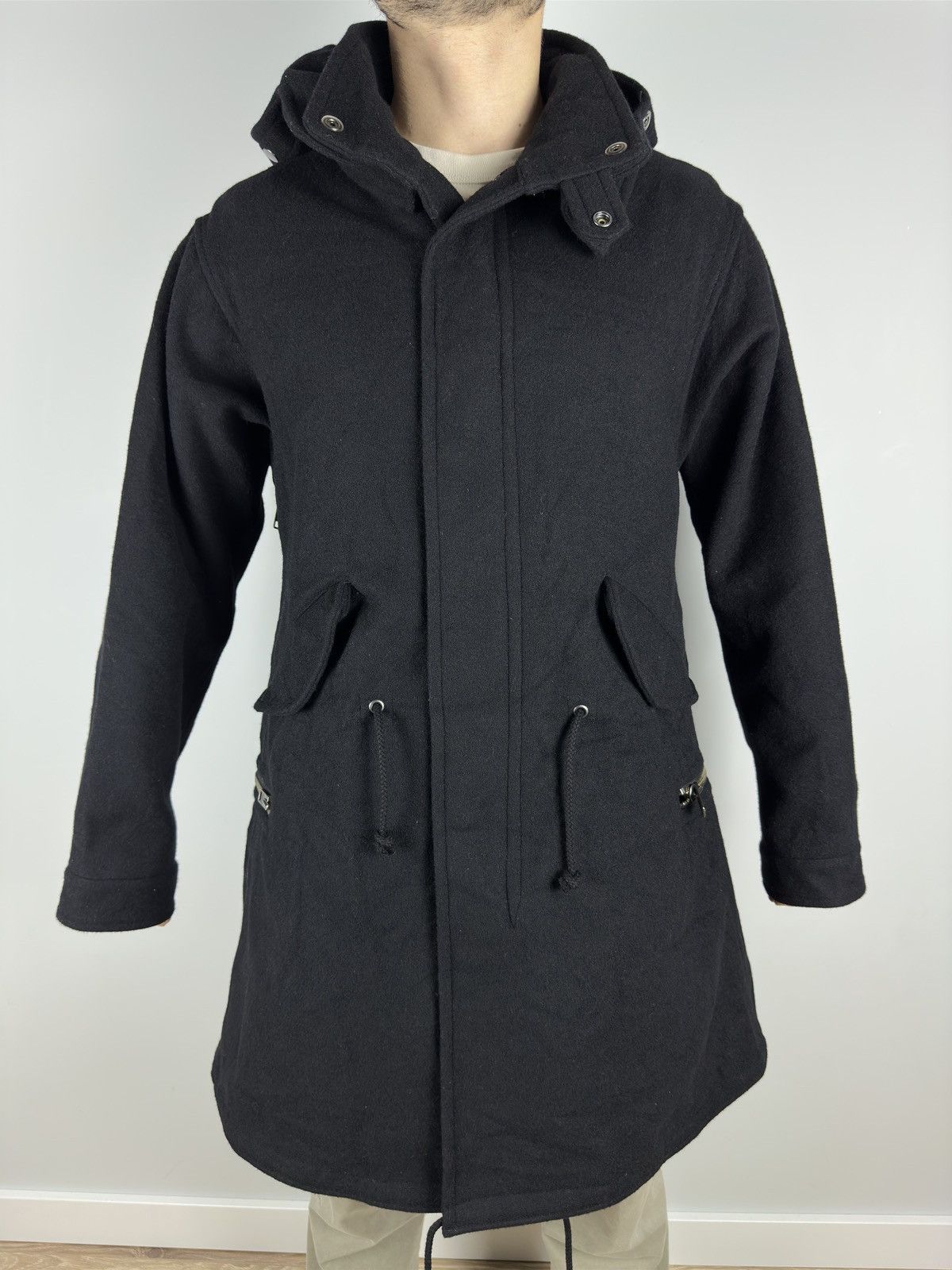 Yohji Yamamoto YOHJI YAMAMOTO Pour Homme 14AW ARCHIVAL Trench Coat Zipper Size US M / EU 48-50 / 2 - 3 Thumbnail