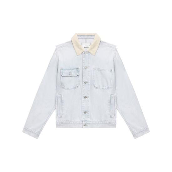 Isabel Marant ISABEL MARANT Men Denim Jackets C1H01H VE0479HA 30LU BLUE Size US M / EU 48-50 / 2 - 1 Thumbnail