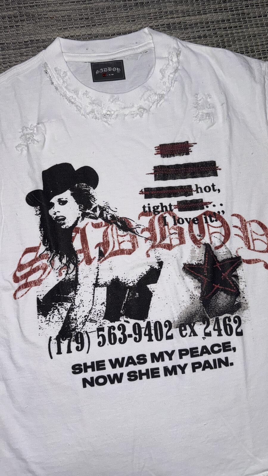 Other SADBOYAGA P Star Tee Size US XL / EU 56 / 4 - 2 Thumbnail