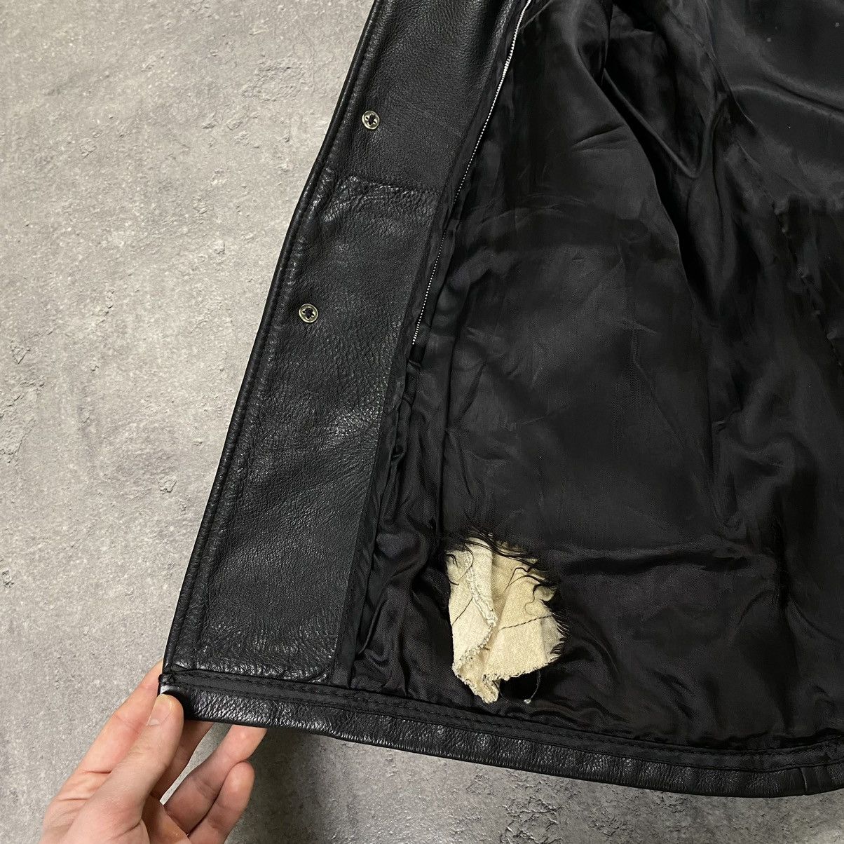 Schott Schott NYC Leather Coat USA Vintage Jacket Size US M / EU 48-50 / 2 - 14 Thumbnail