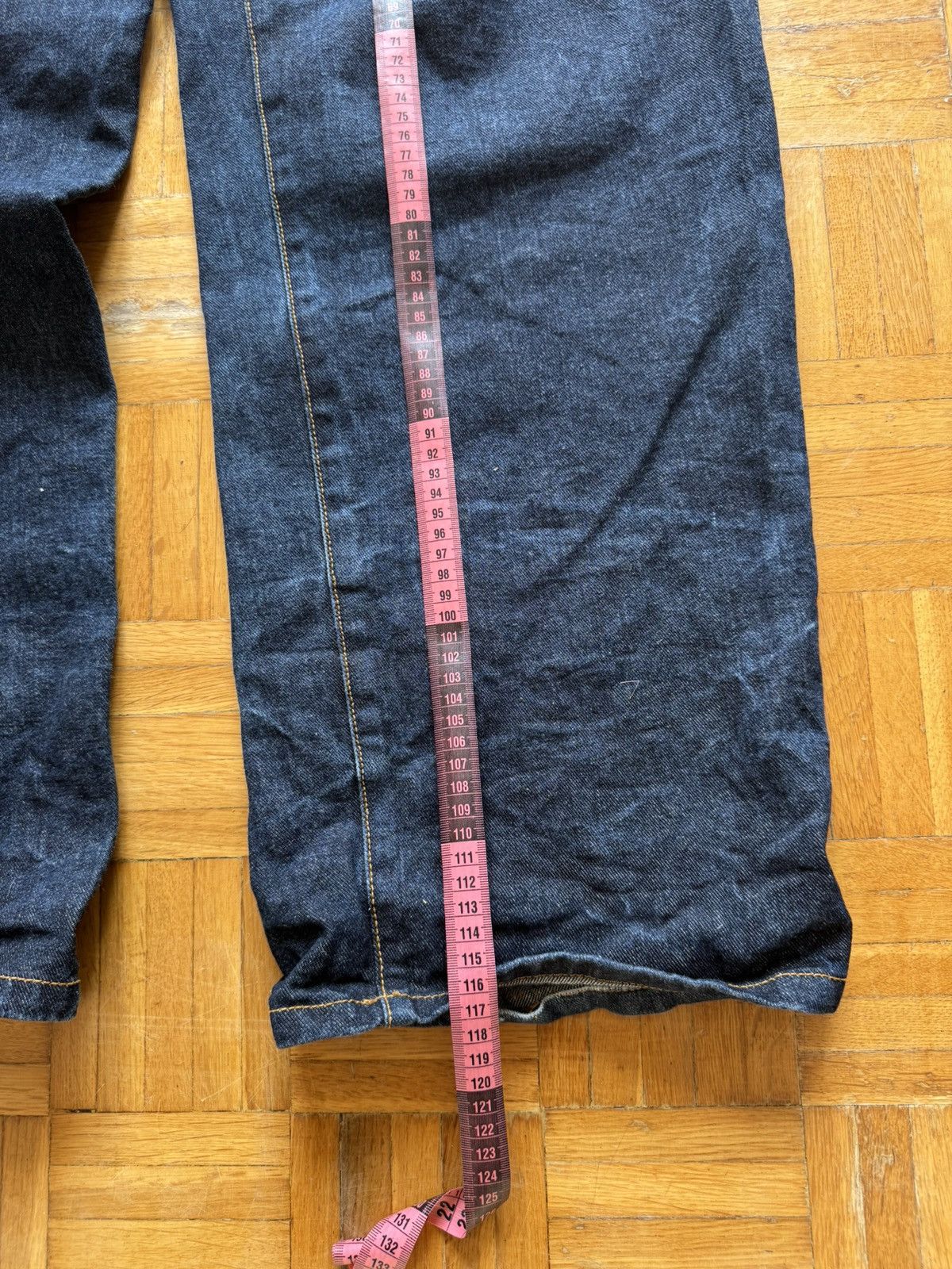 Red Monkey Pants Crazy Vintage Y2K Baggy Red Monkey Co Jeans Size US 40 / EU 56 - 16 Thumbnail