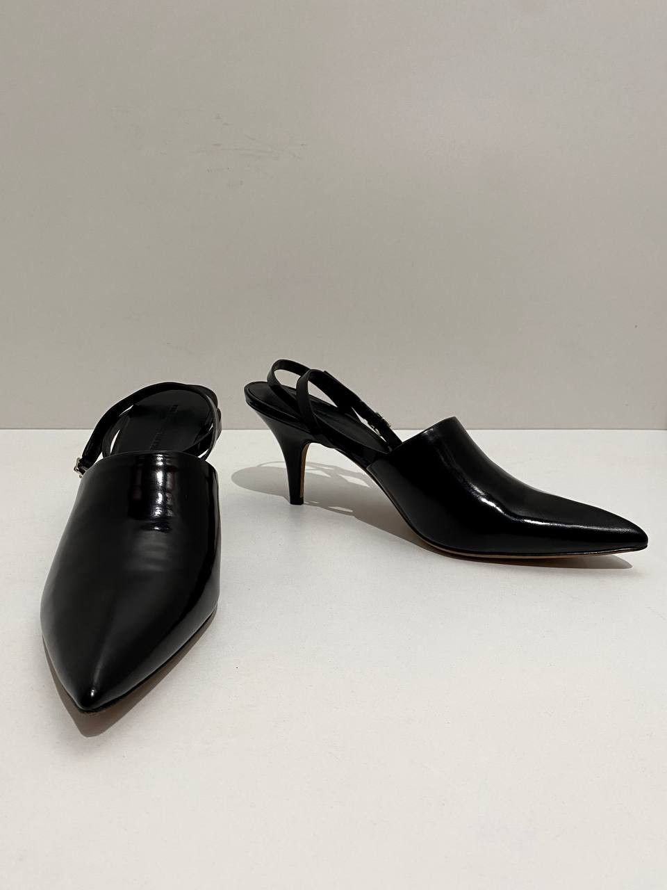 Alexander Wang Alexander Wang Lovisa Patent Leather Sling Back Pump Heels Size US 9 / IT 39 - 6 Thumbnail