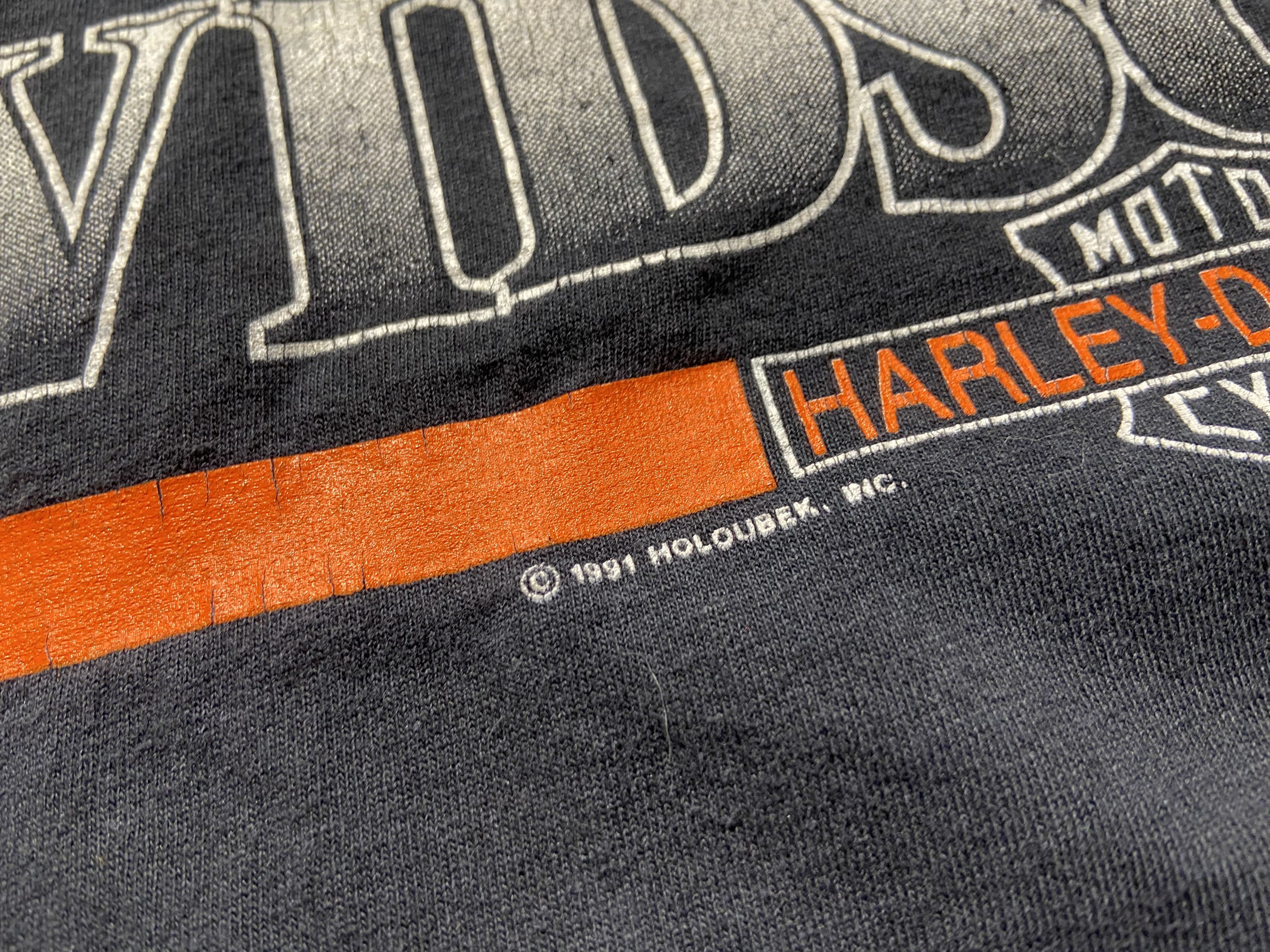 Harley Davidson Vintage Harley Davidson 91’s t shirts Size US XXL / EU 58 / 5 - 8 Thumbnail