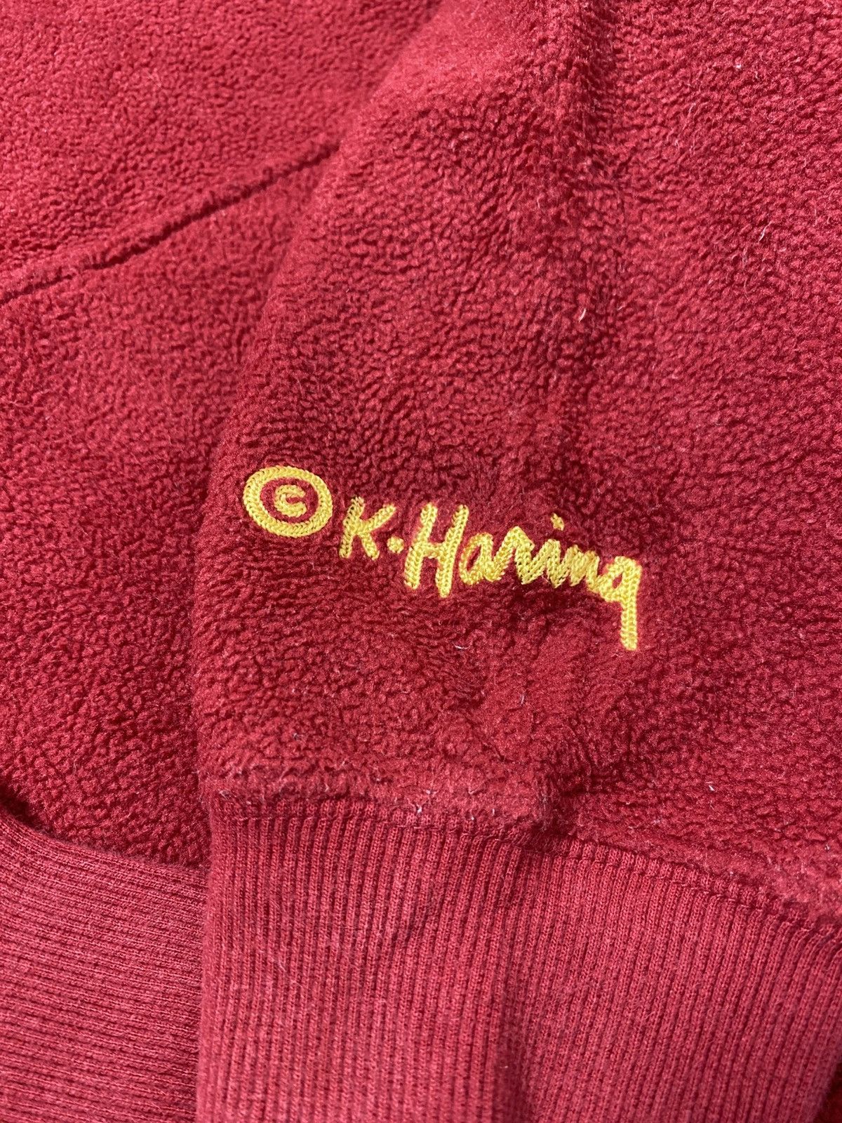Keith Haring Uniqlo X Keith Haring Hoodie Fleece Size US L / EU 52-54 / 3 - 11 Thumbnail