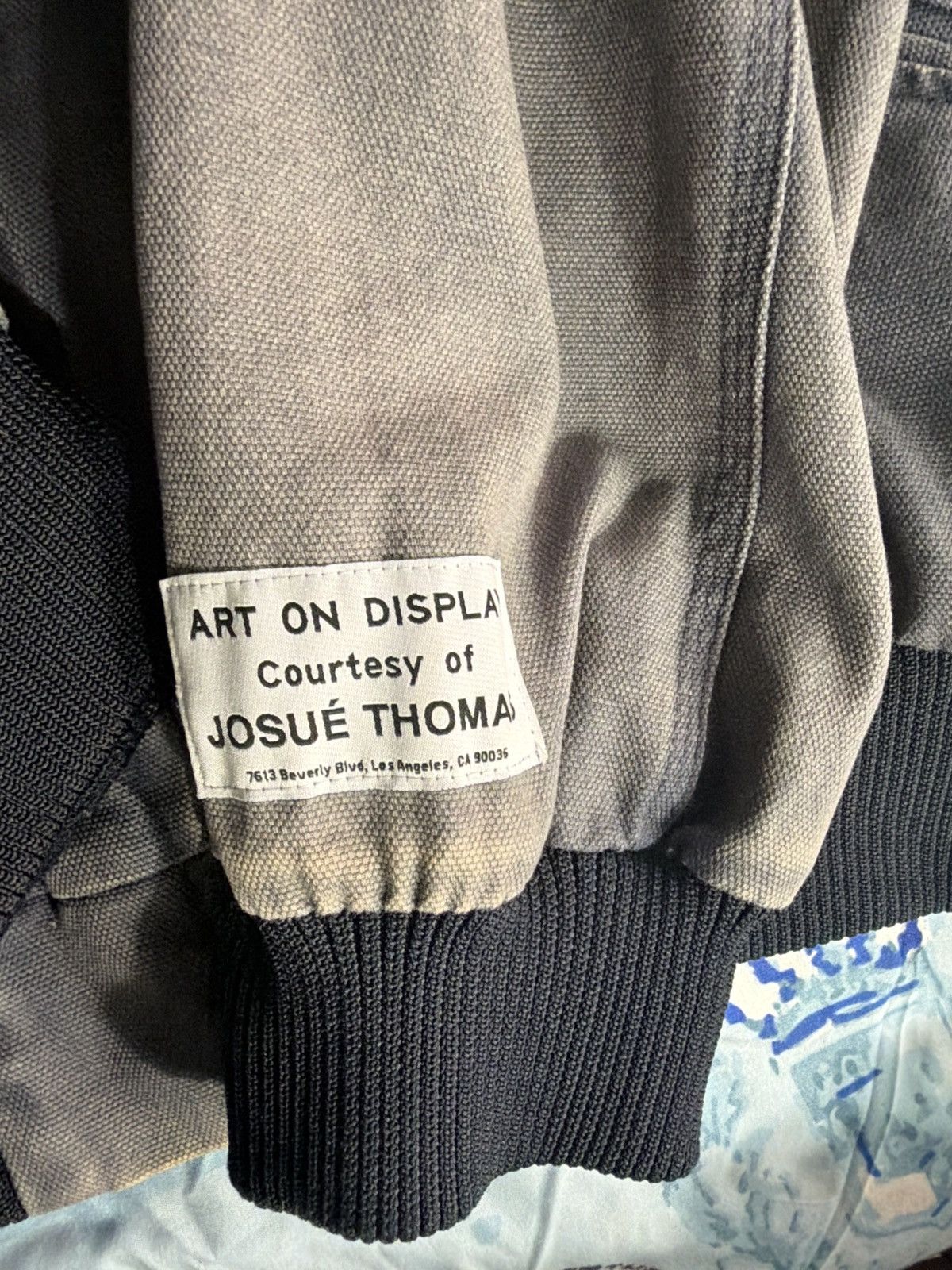 Gallery Dept. Gallery Dept Blue Bomber Jacket Size US XXL / EU 58 / 5 - 2 Thumbnail