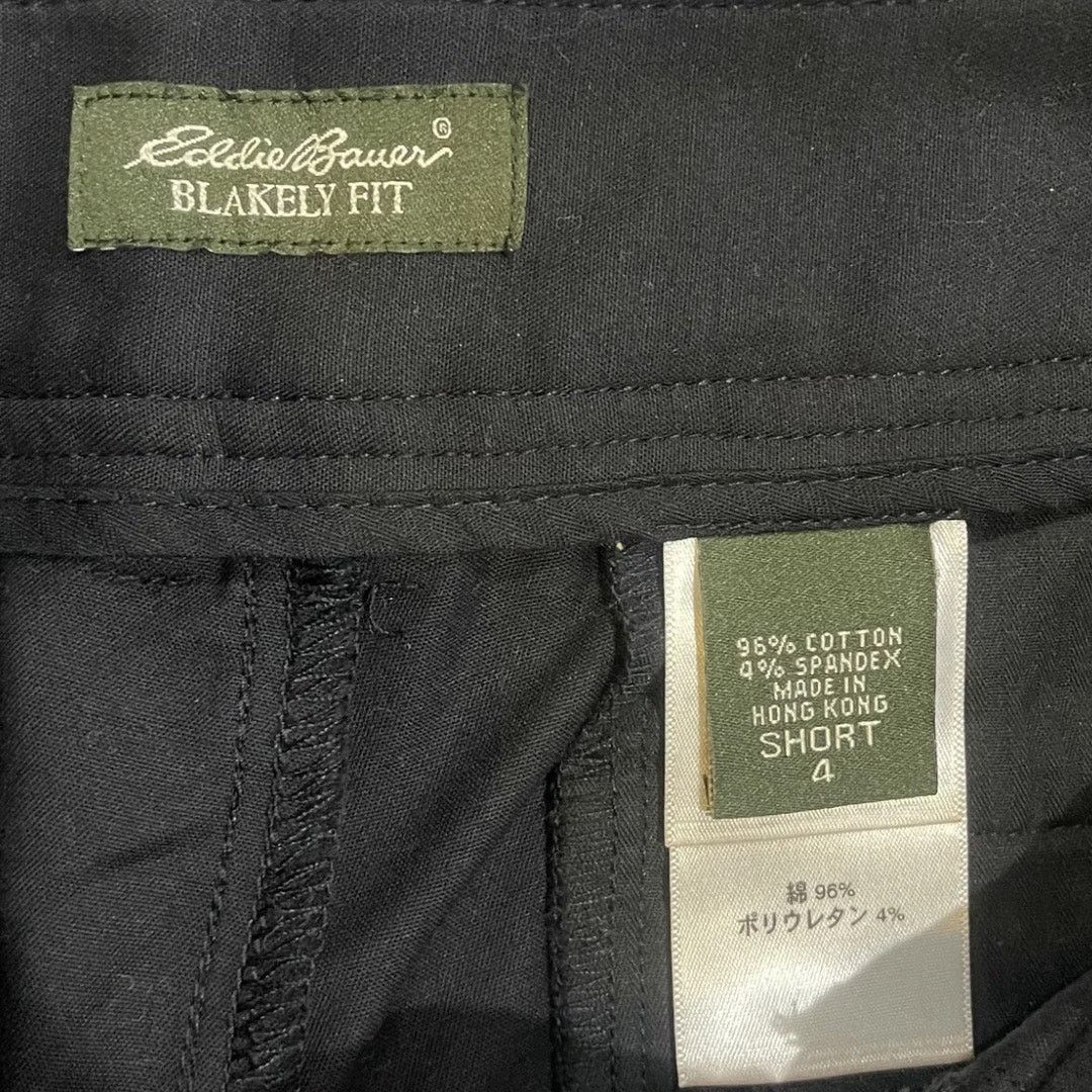 Eddie Bauer Blakely Fit Chino Pants Trousers 4 Short VTG Classy Preppy Size 27" / US 4 / IT 40 - 3 Thumbnail