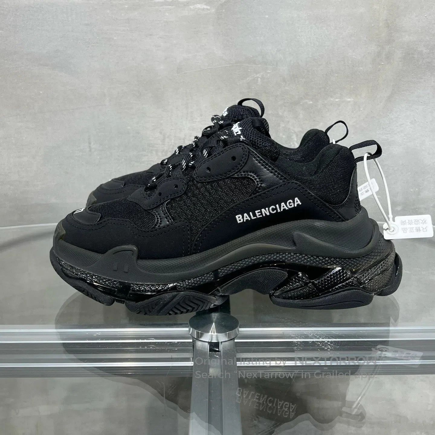 Balenciaga Balenciaga Black vintage dad shoes with a worn-out look Size US 6.5 / IT 36.5 - 3 Thumbnail