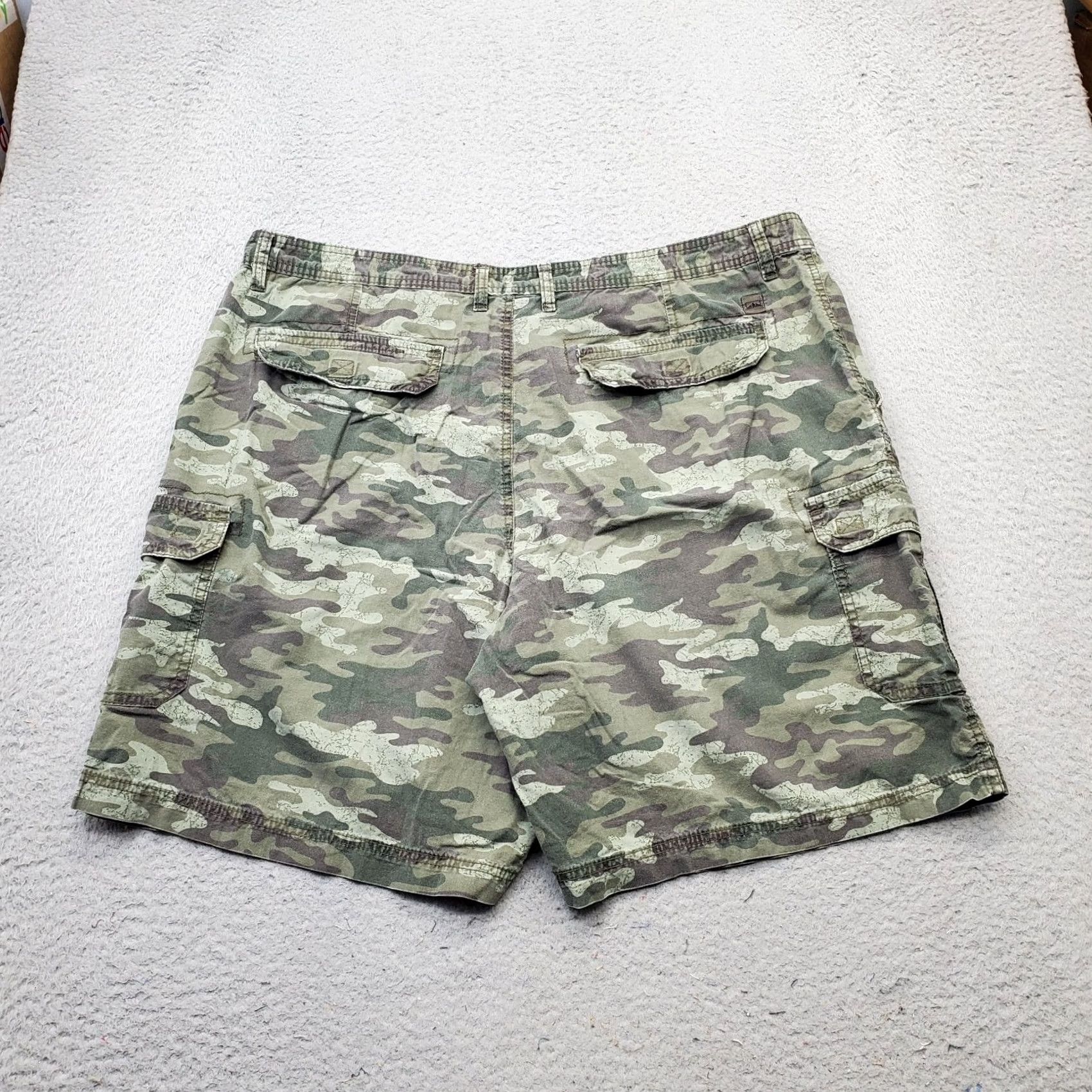 Vintage Northwest Territory Cargo Shorts Mens 42 Multi Camouflage Cotton Utility Pocket Shirt Size US 42 / EU 58 - 2 Thumbnail