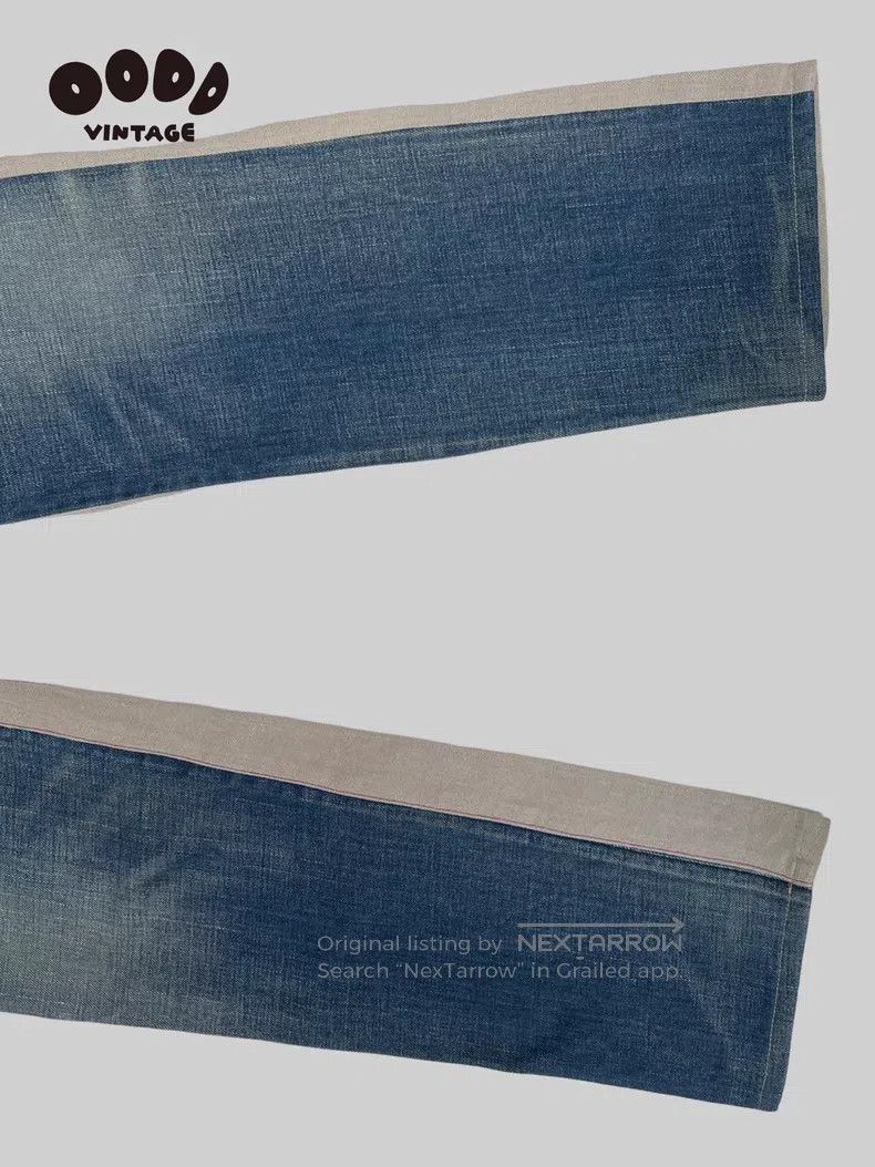 Junya Watanabe Junya Watanabe size XS Double-Sided Patchwork Jeans Size US 27 - 5 Thumbnail