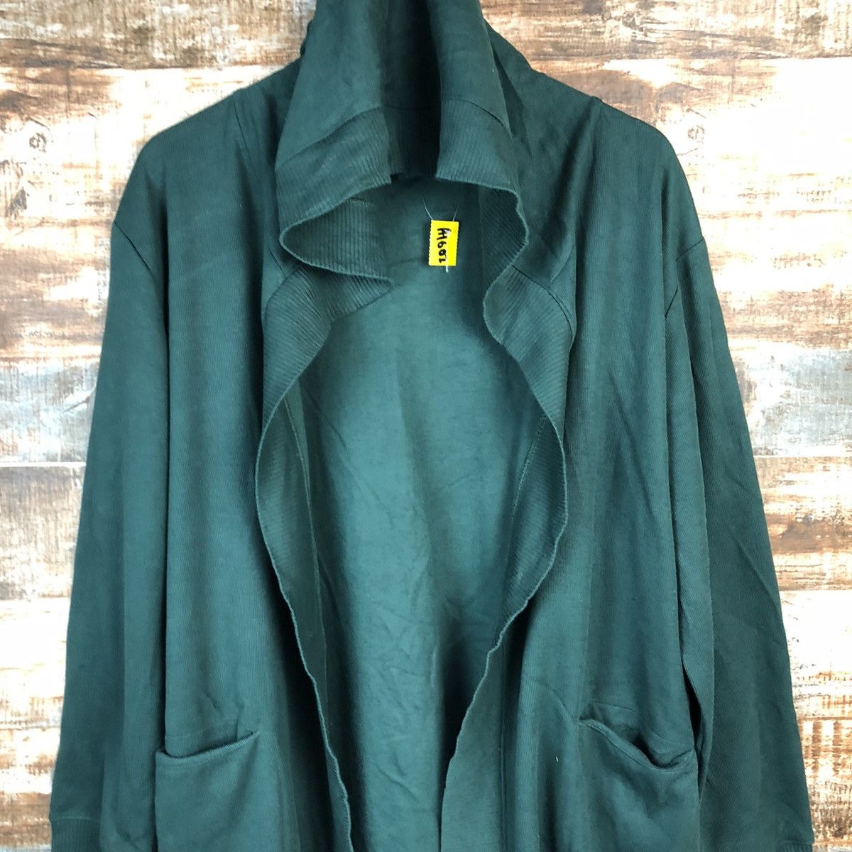 Vintage Khalita Green Hoodie Knitwear #A1602 Size XL / US 12-14 / IT 48-50 - 5 Thumbnail