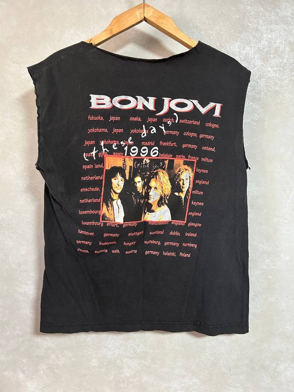 Bon Jovi × Vintage Vintage Bon Jovi These days Band T-shirt 1996 Size US M / EU 48-50 / 2 - 1 Thumbnail