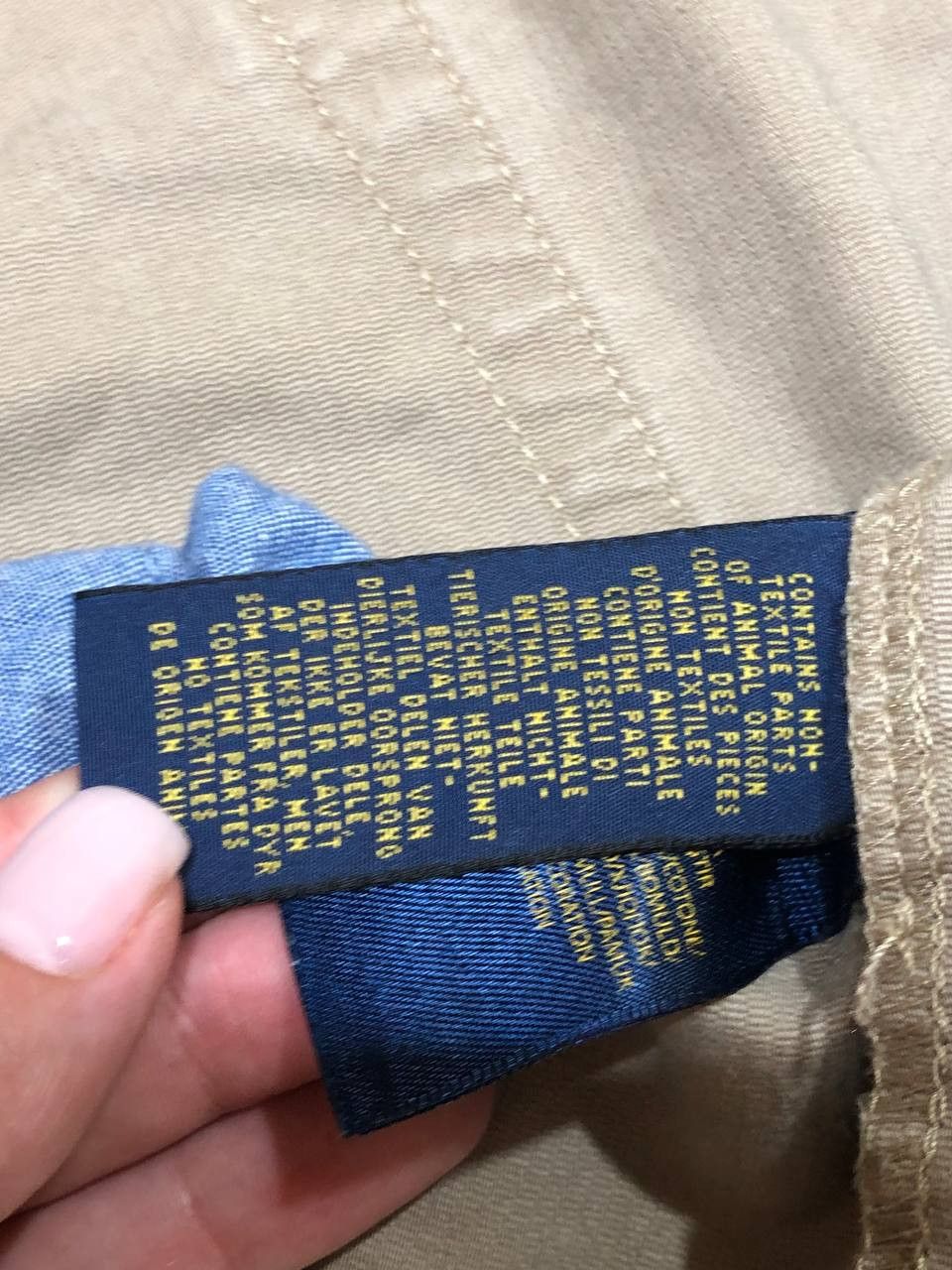 Polo Ralph Lauren Denim Casual pants Y2K Polo Ralph Lauren logo Size US 34 / EU 50 - 2 Thumbnail