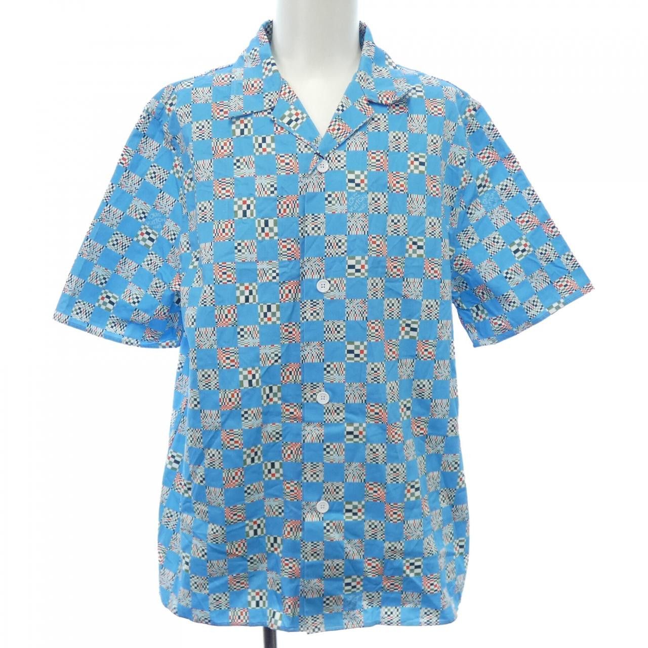 Louis Vuitton Louis Vuitton S/S Shirt Textile Tops HKS77WZYT DUTY FREE for USA