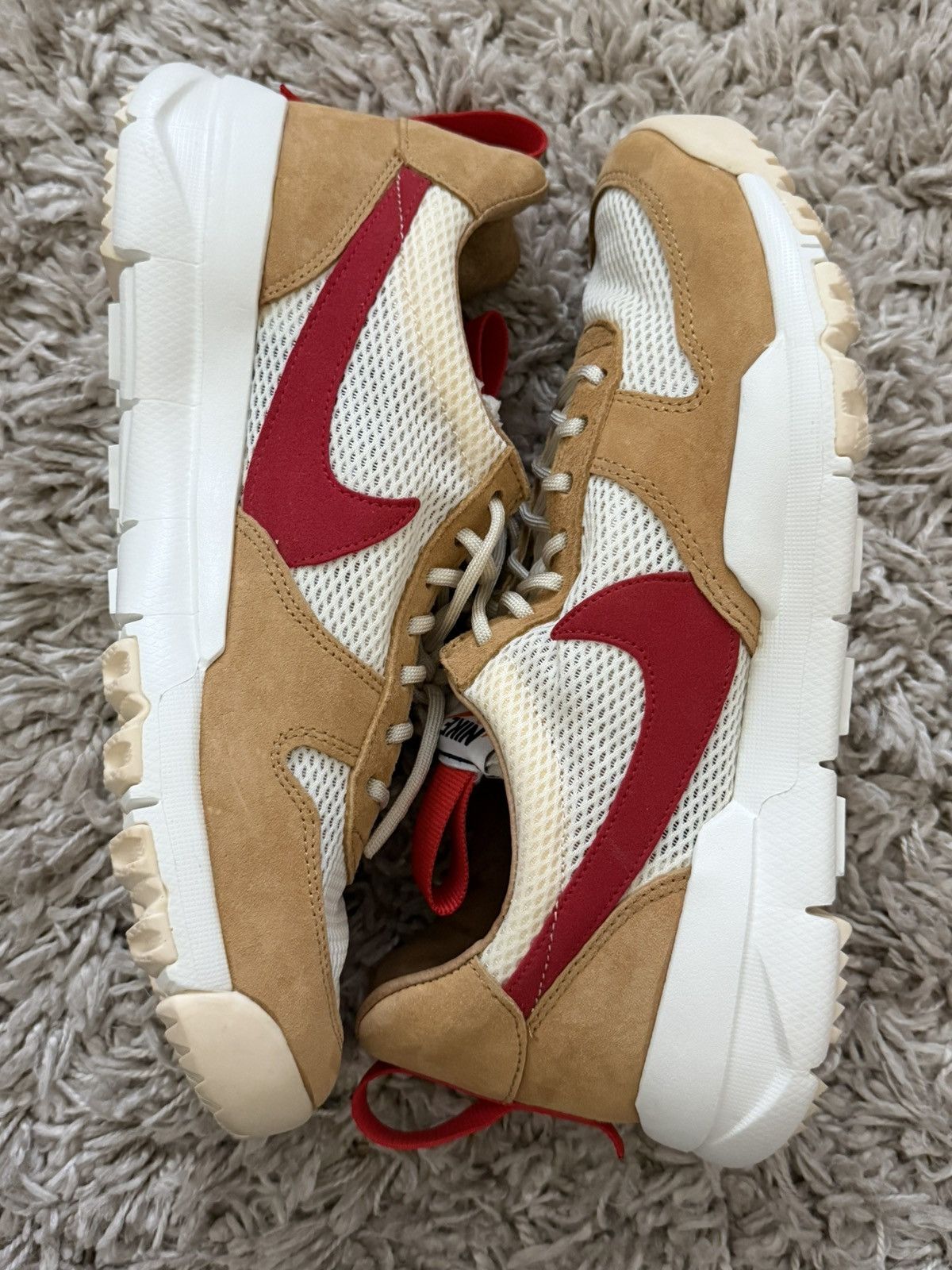 Nike × Tom Sachs Nike Craft Mars Yard 2.0 Tom Sachs 10.5 2017 Size US 10.5 / EU 43-44 - 10 Thumbnail