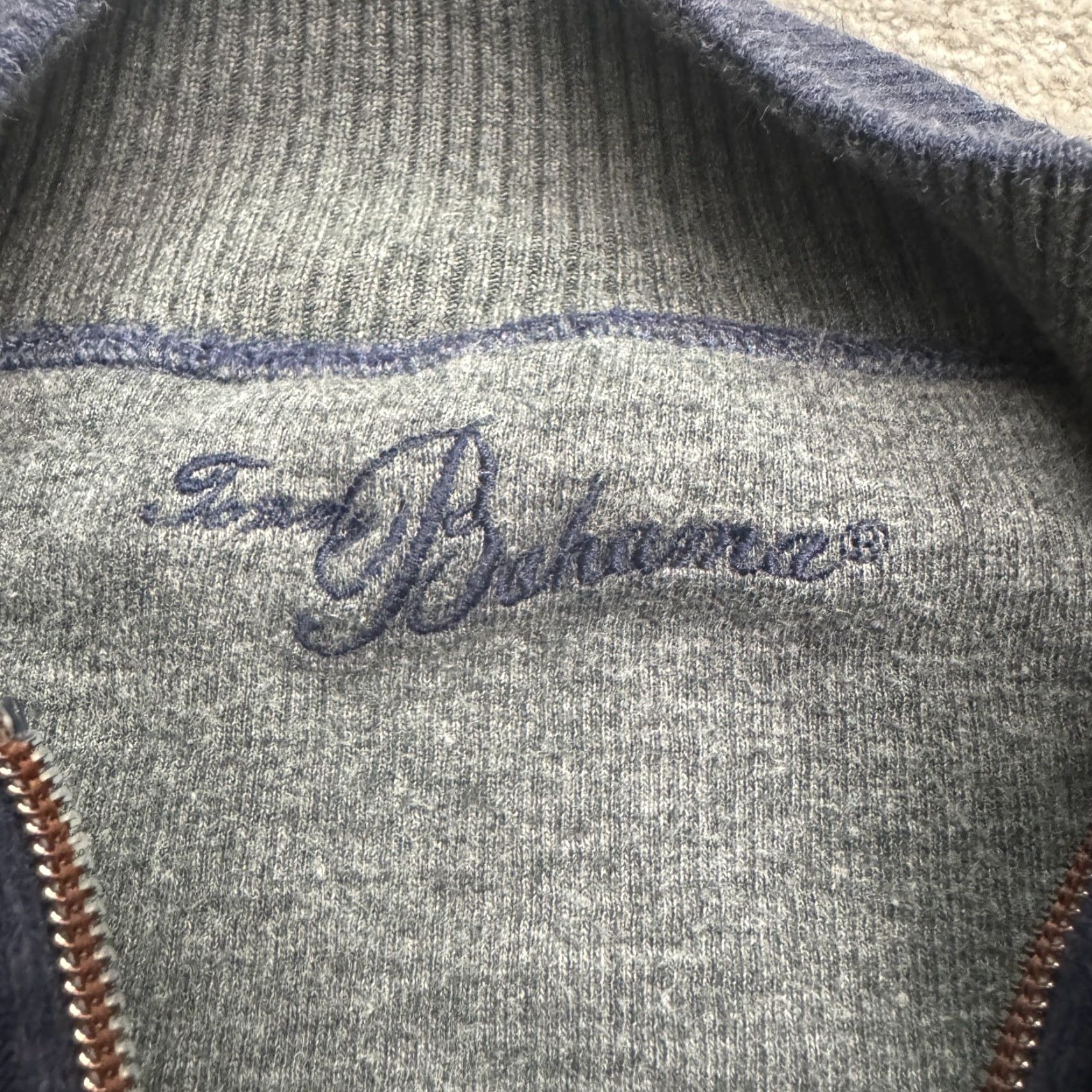 Tommy Bahama Tommy Bahama 1/4 Zip Pullover Sweater Men 2XL Navy Blue Knit Logo Outdoor Casual Size US XXL / EU 58 / 5 - 4 Thumbnail