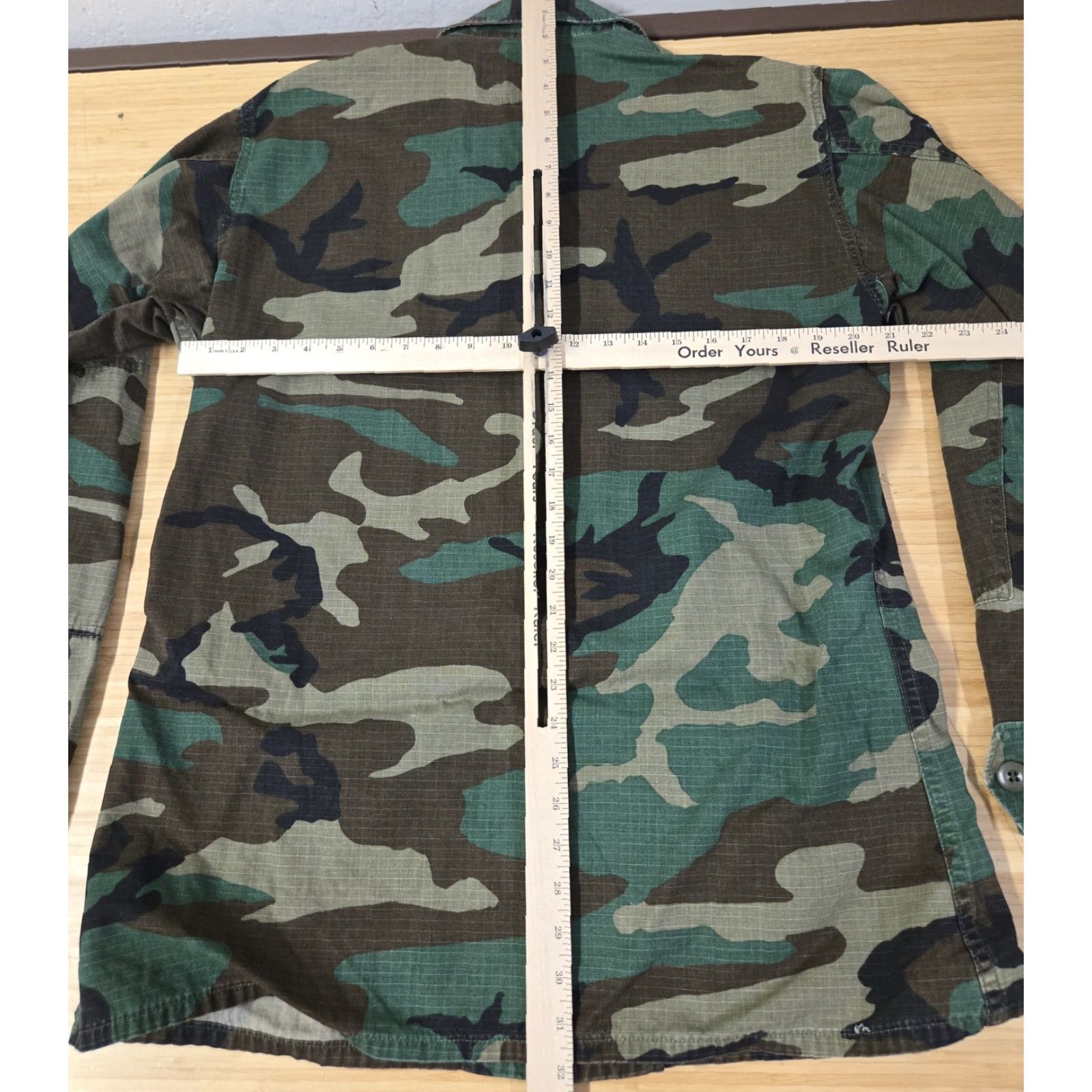 Vintage VINTAGE U.S. Marines Woodland Camo Jacket Mens M Long Camouflage Military 90s Size US M / EU 48-50 / 2 - 7 Thumbnail