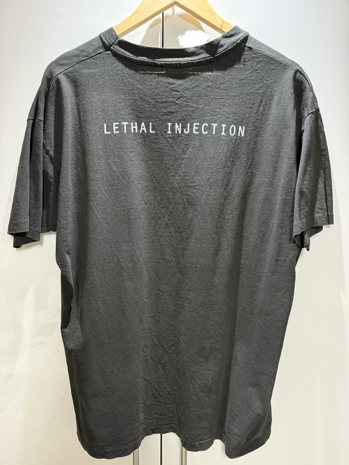 Hanes Vintage Ice Cube Lethal Injection T-Shirt Size US XL / EU 56 / 4 - 3 Thumbnail