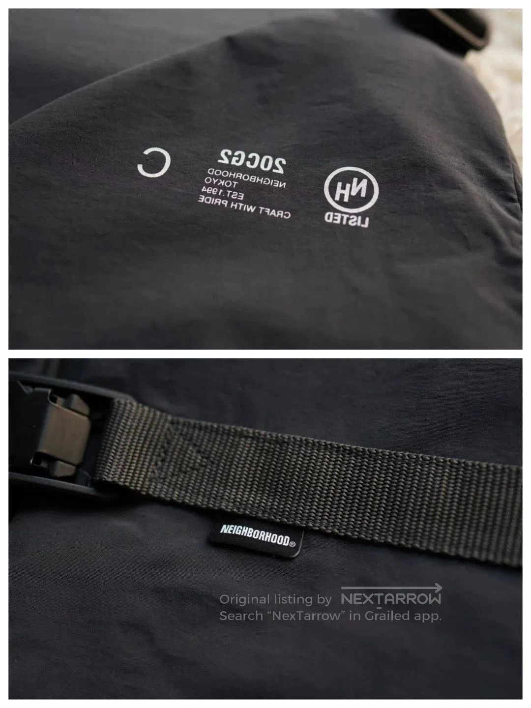 Neighborhood Black Utility Vest with Adjustable Straps. Size US S / EU 44-46 / 1 - 5 Thumbnail