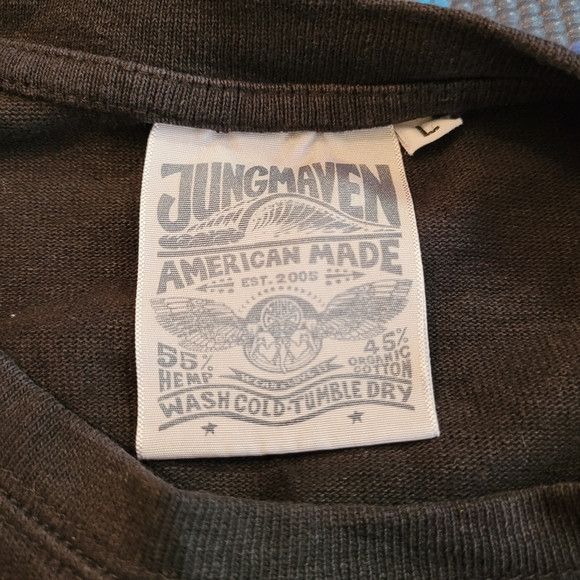 Jungmaven Jungmaven Hemp+Organic Cotton Crewneck Escape Sweater - L Size US L / EU 52-54 / 3 - 6 Thumbnail