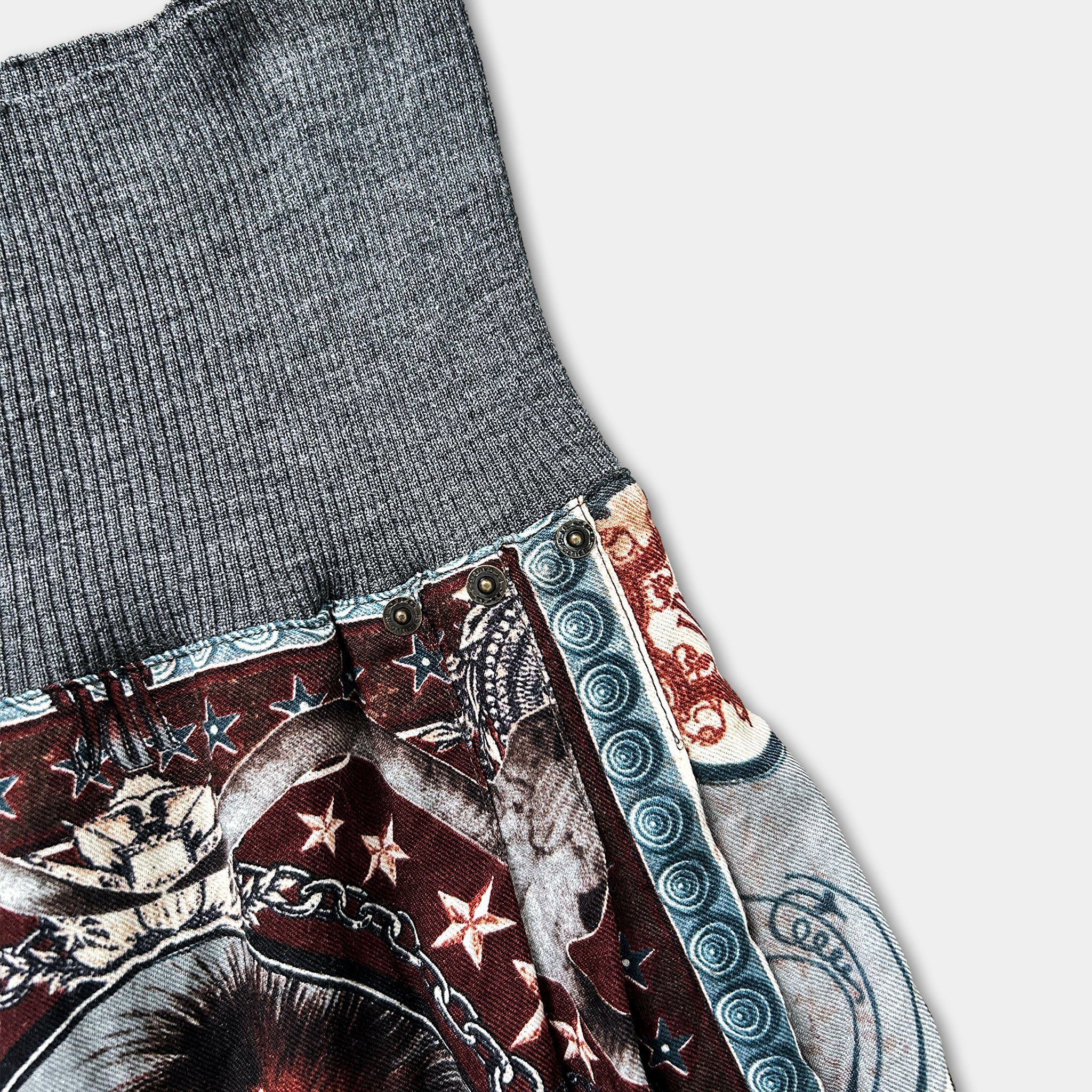 Jean Paul Gaultier Jean Paul Gaultier Native Print Skirt Size 27" / US 4 / IT 40 - 3 Thumbnail