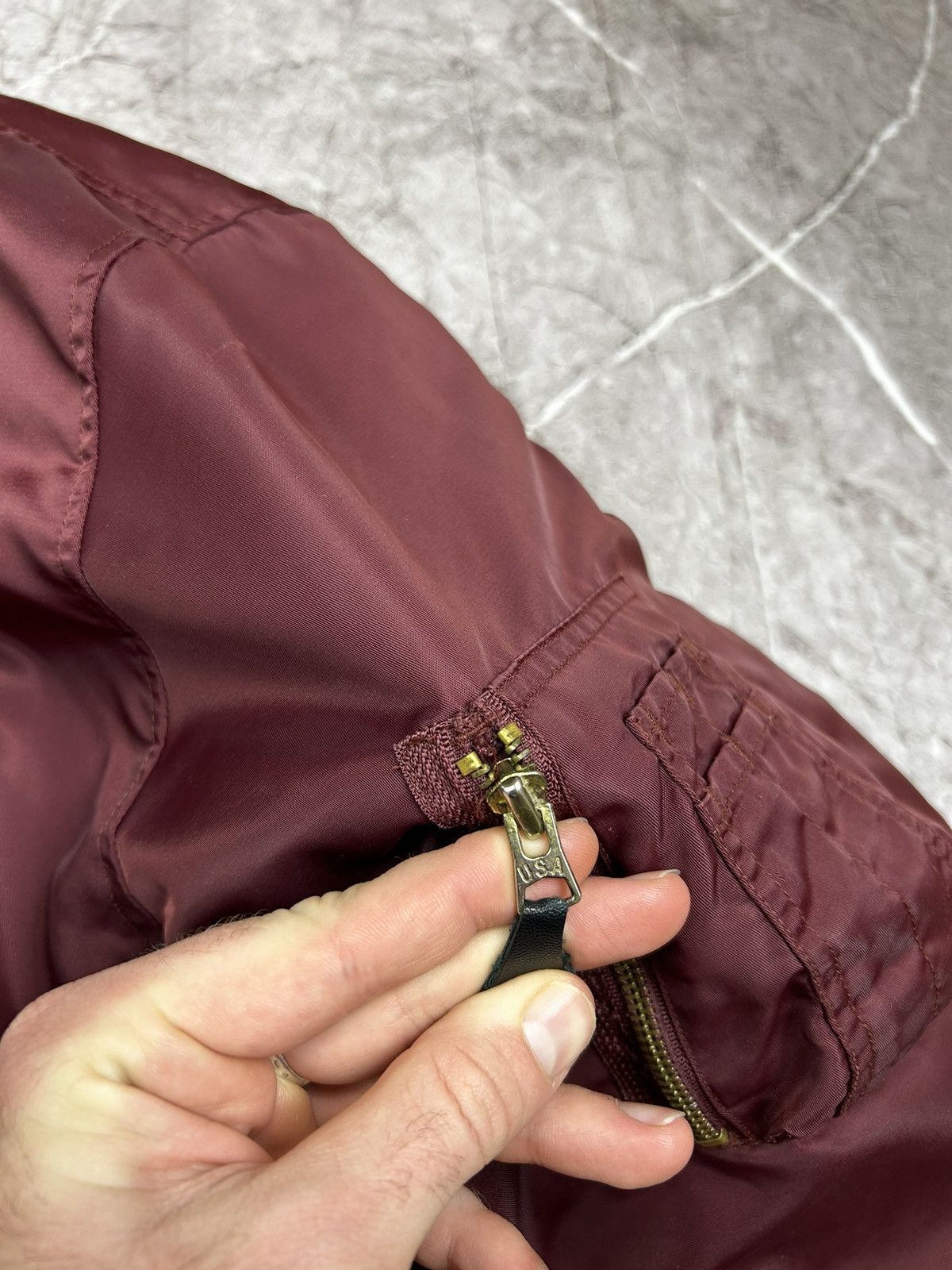 Other MA 1 Vintage Bomber Nylon Size US L / EU 52-54 / 3 - 4 Thumbnail
