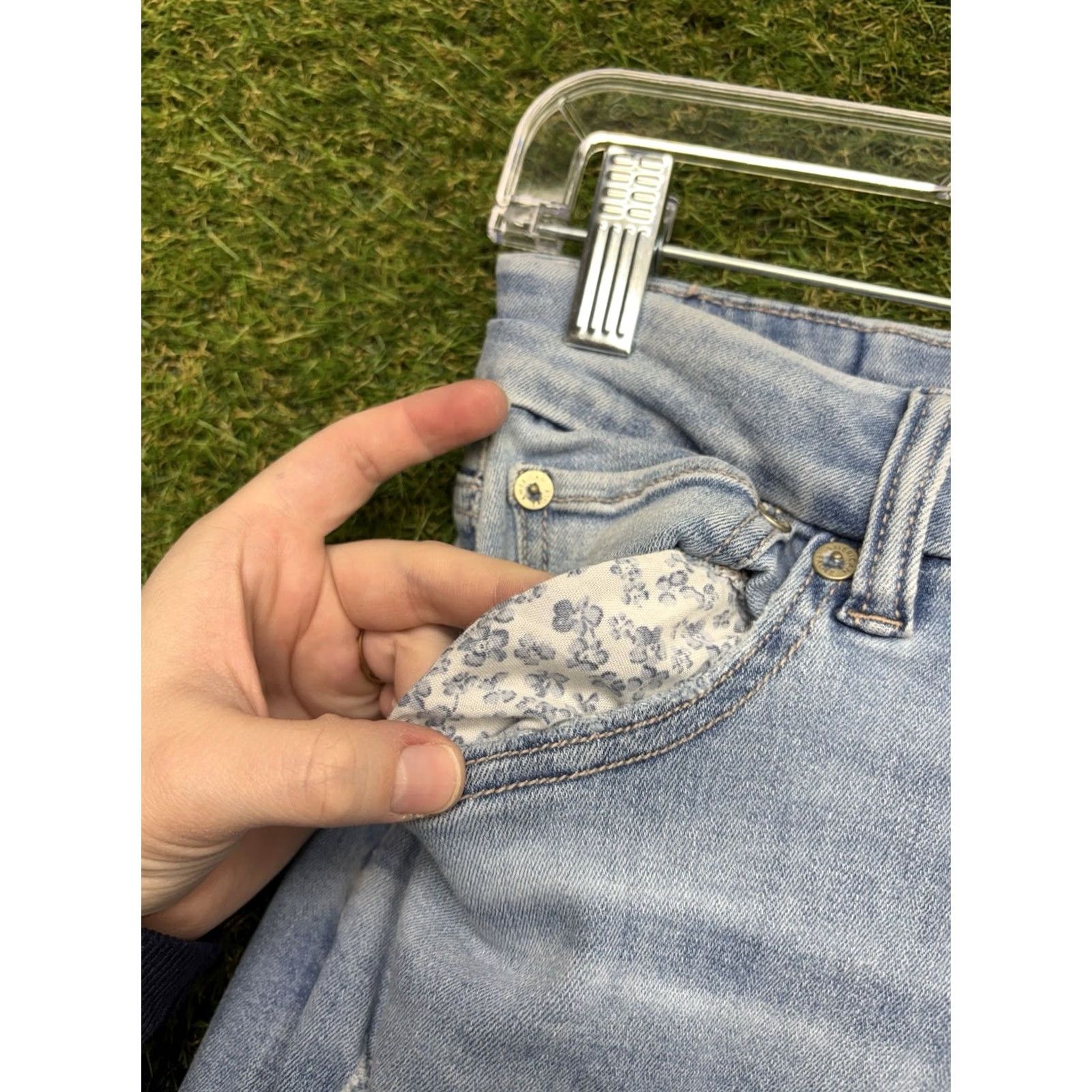 American Eagle Outfitters VINTAGE? No. American Eagle Outfitters Jeans Women 2 Flared High Rise 2 Curvy Next Level Stretch Denim Blue 5-Pocket Regular Waist 26in 29in Inseam Size 26" / US 2 / IT 38 - 6 Thumbnail
