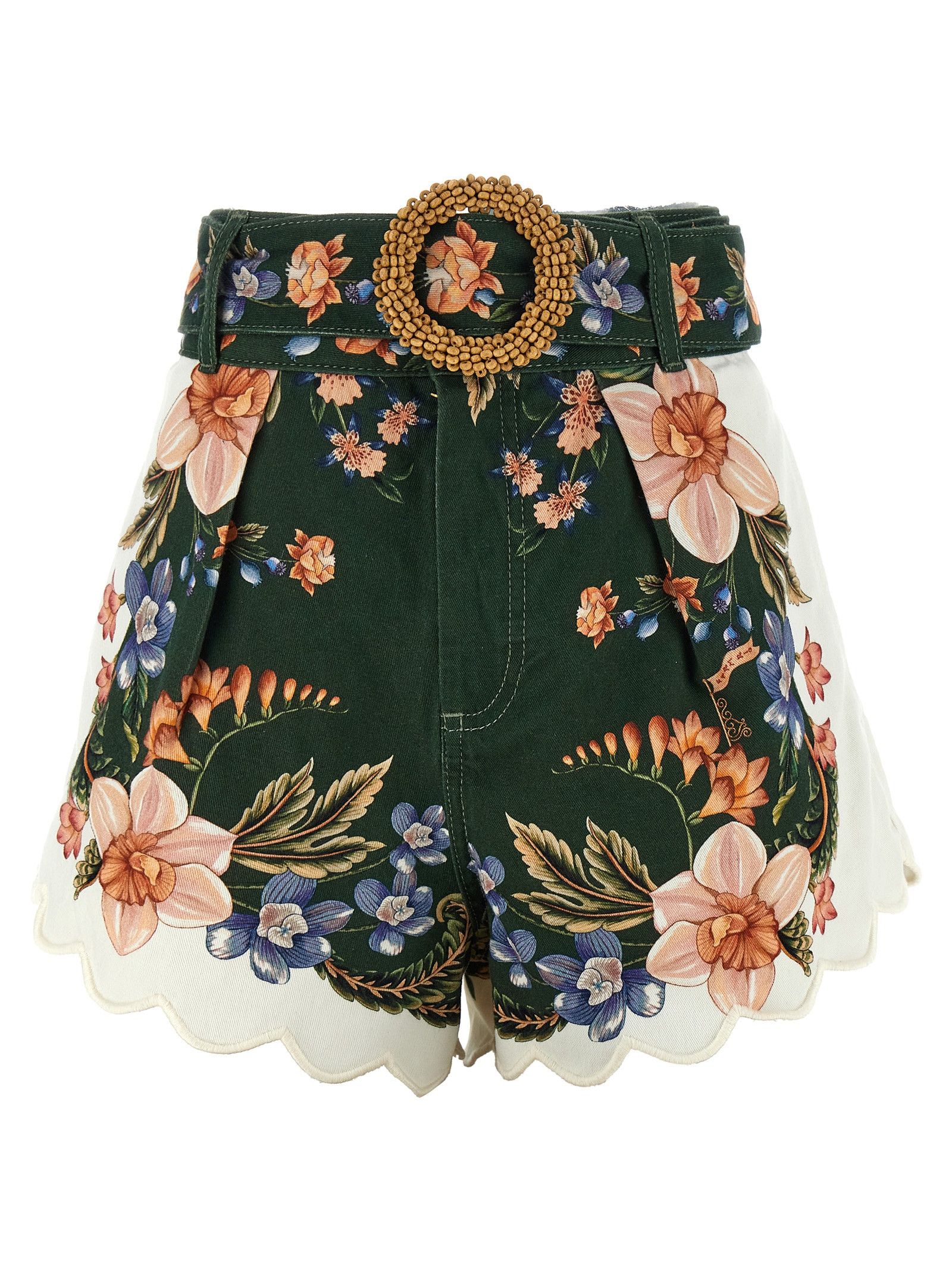 Farm Rio 'Green Berry Garden' shorts Size 27" / US 4 / IT 40 - 1 Thumbnail