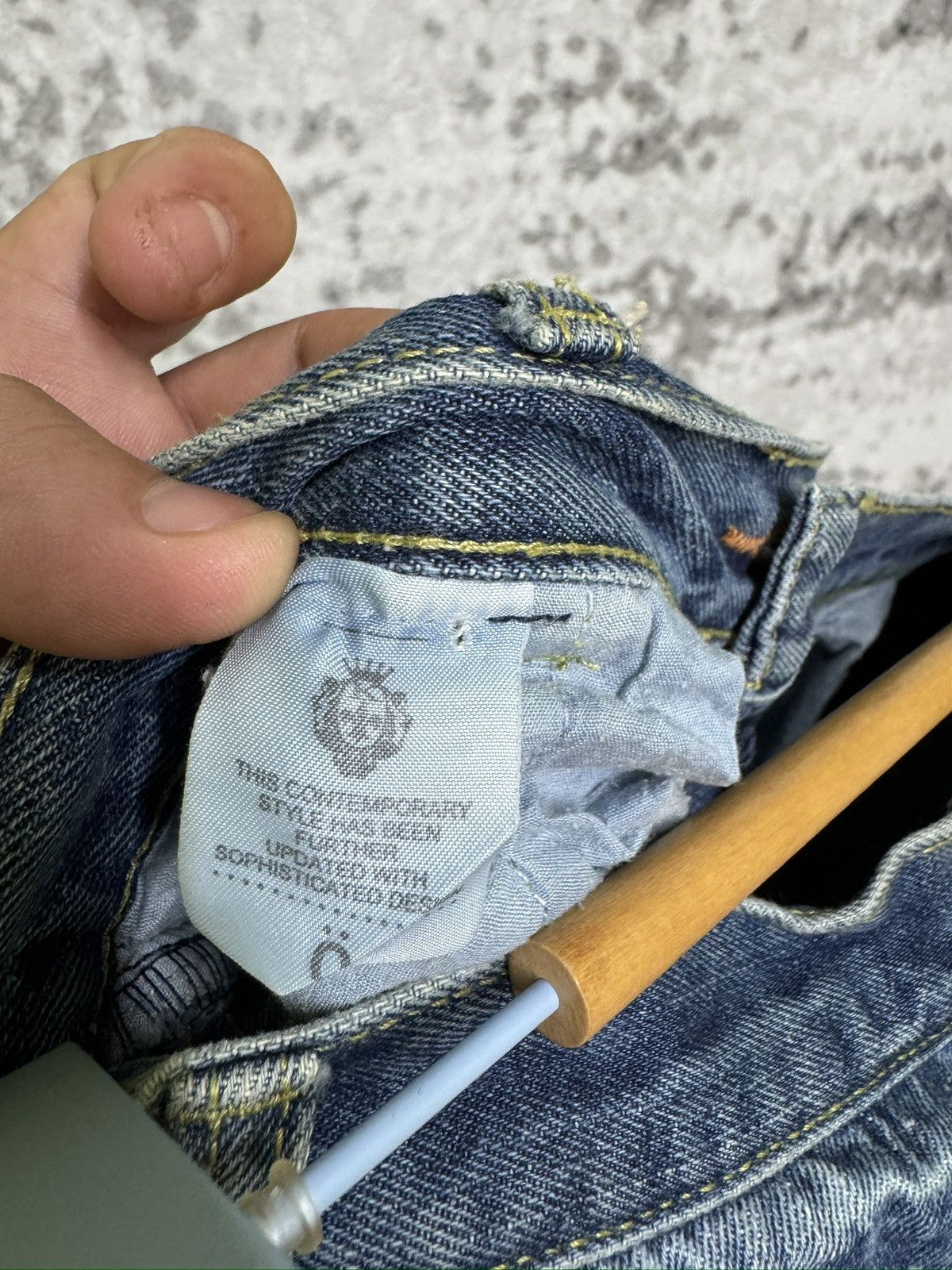 Japanese Brand Y2K Kiliwatch Paris Multipocket Patchwork Denim Jeans Size 28" / US 6 / IT 42 - 12 Thumbnail