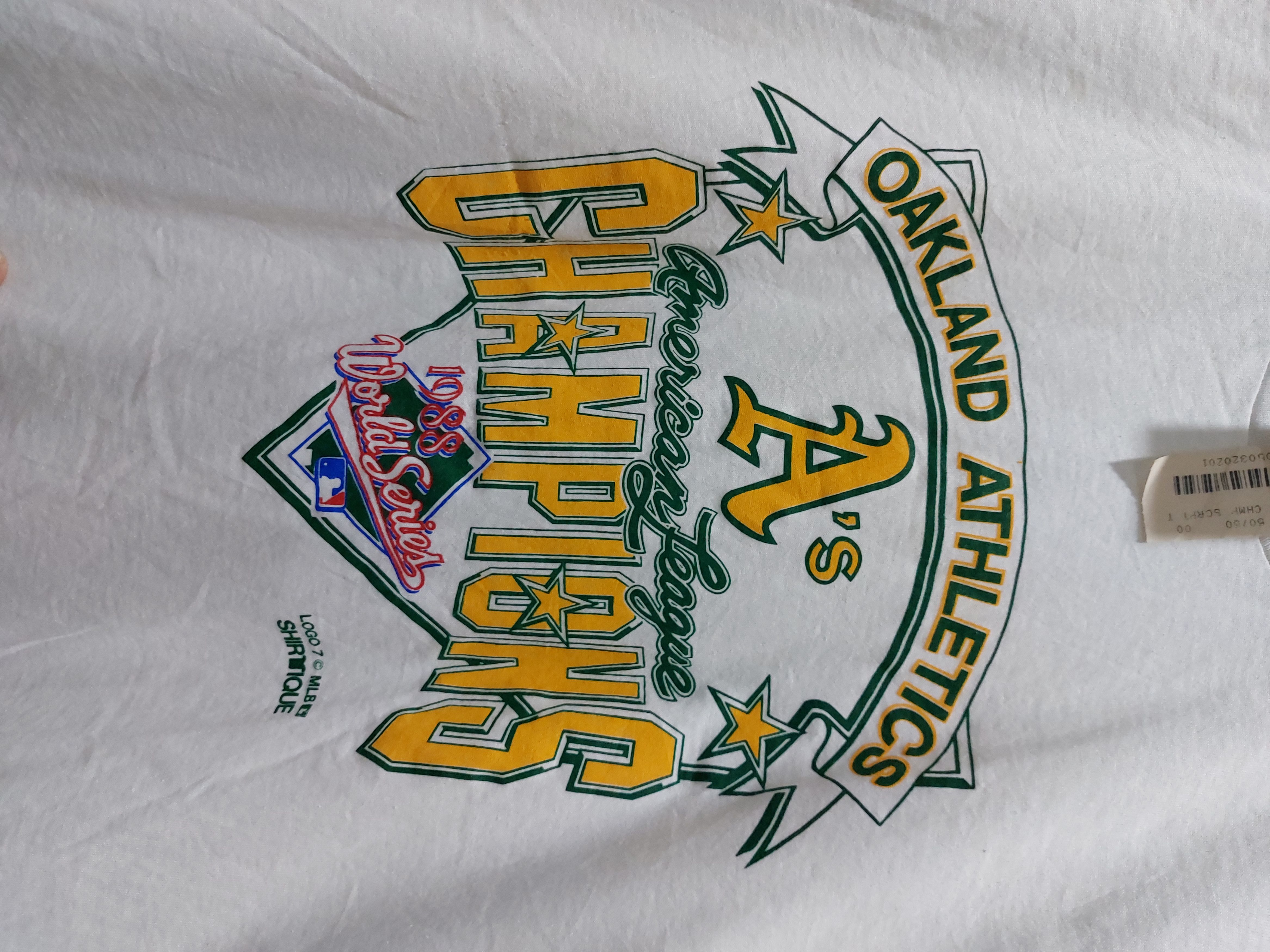 Logo 7 × MLB × Vintage 💥Hard To Find Oakland Athletics Champion 1988 Logo 7 Size US S / EU 44-46 / 1 - 8 Thumbnail