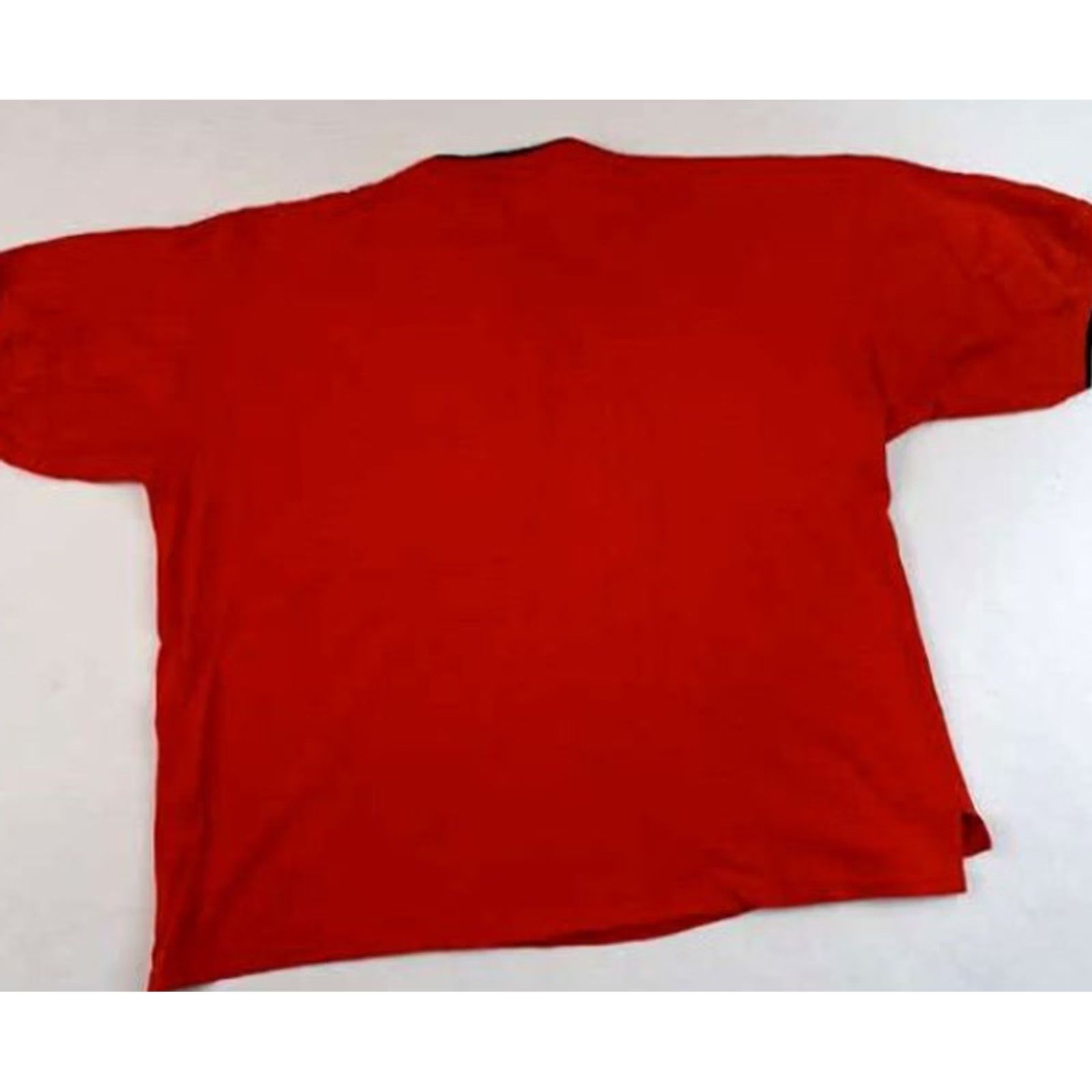 NHL NHL Detroit Red Wings Shirt XL Red Crew Neck Short Sleeve 1/4 Button T-Shirt Men 90s Vintage? Size US XL / EU 56 / 4 - 5 Thumbnail