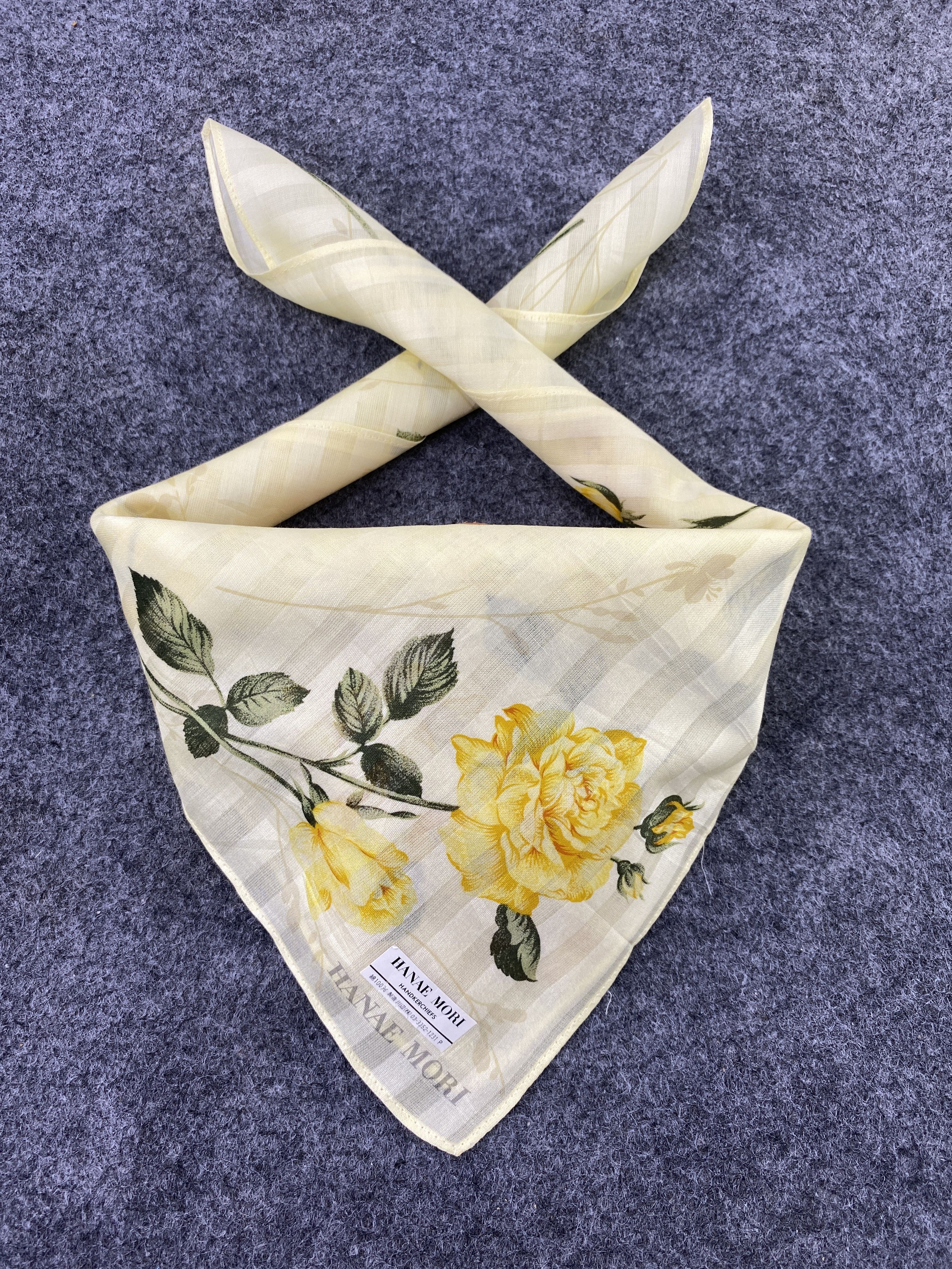 Hanae Mori × Vintage Hanae Mori Handkerchief / Bandana / Neckerchief-B156 Size ONE SIZE - 2 Thumbnail