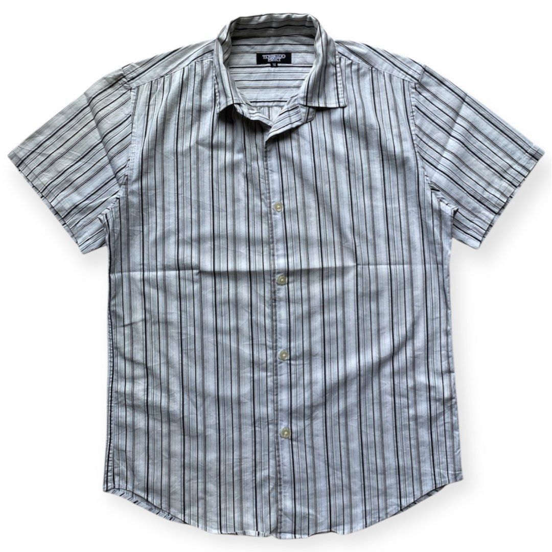 Tornado Mart Tornado Mart stripe shirt Size US M / EU 48-50 / 2 - 1 Thumbnail