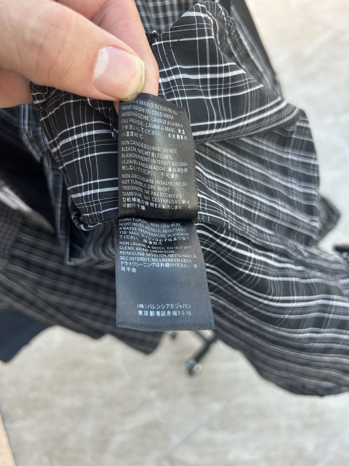 Balenciaga Balenciaga plaid track jacket Size US XL / EU 56 / 4 - 6 Thumbnail