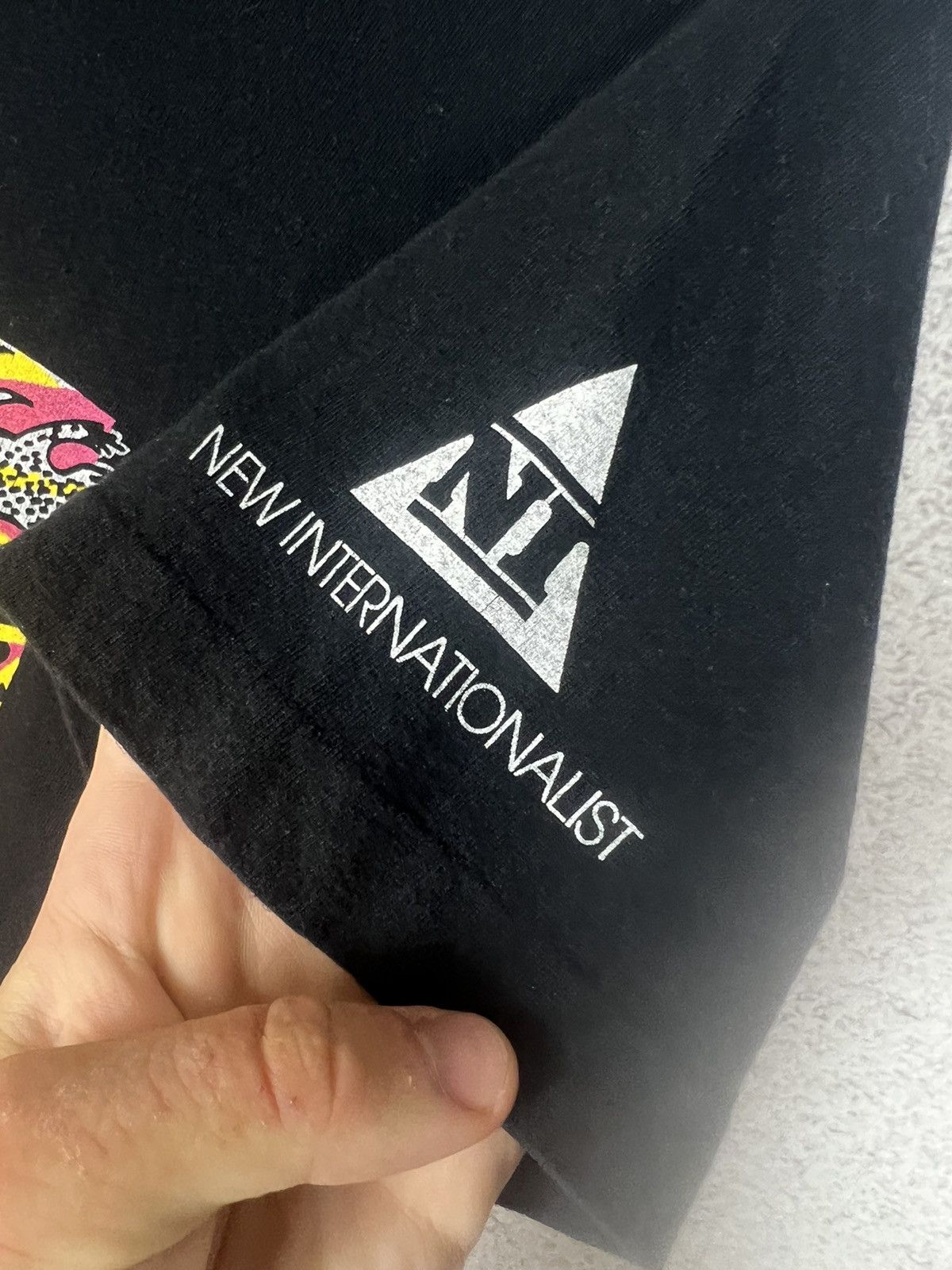 Other Vintage 1990s Viva MOÇAMBIQUE Art Single Stitch Tee Size US M / EU 48-50 / 2 - 6 Thumbnail
