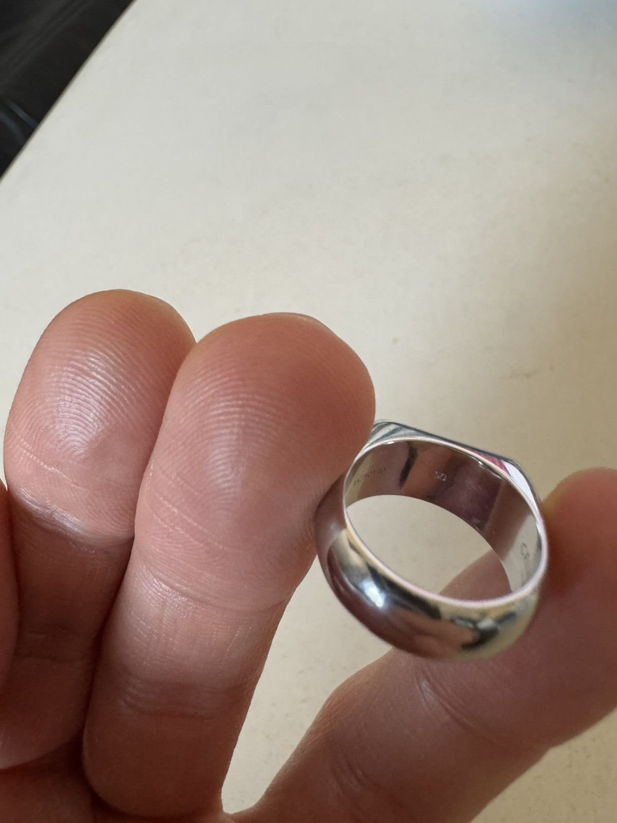 Celine Celine Sleek Modern Silver Ring Designer Luxury Rare unisex Size ONE SIZE - 5 Thumbnail