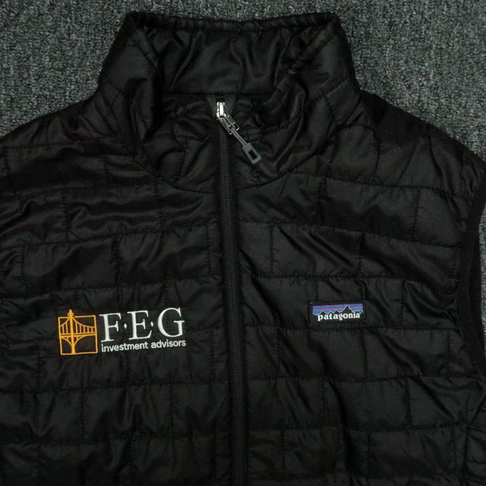 Patagonia Patagonia Vest Mens Medium Black Nano Puff Primaloft Insulated Quilted Puffer Vest Size US M / EU 48-50 / 2 - 2 Thumbnail
