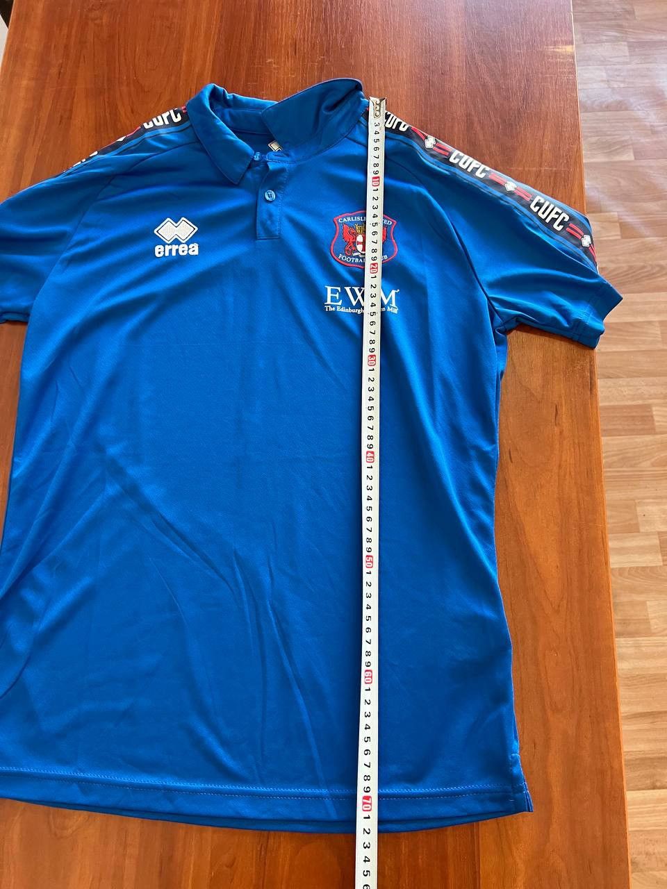 Errea NEW! 2021/22 CARLISLE UNITED TRAINING SOCCER JERSEY SHIRT M Size US M / EU 48-50 / 2 - 14 Thumbnail