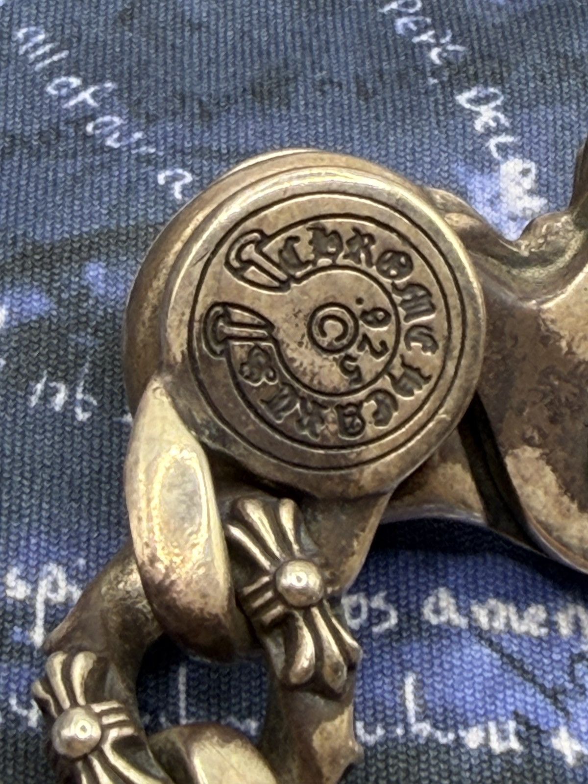 Chrome Hearts Chrome Hearts Fancy Link Lobster Clasp Bracelet 15 Link Size ONE SIZE - 3 Thumbnail