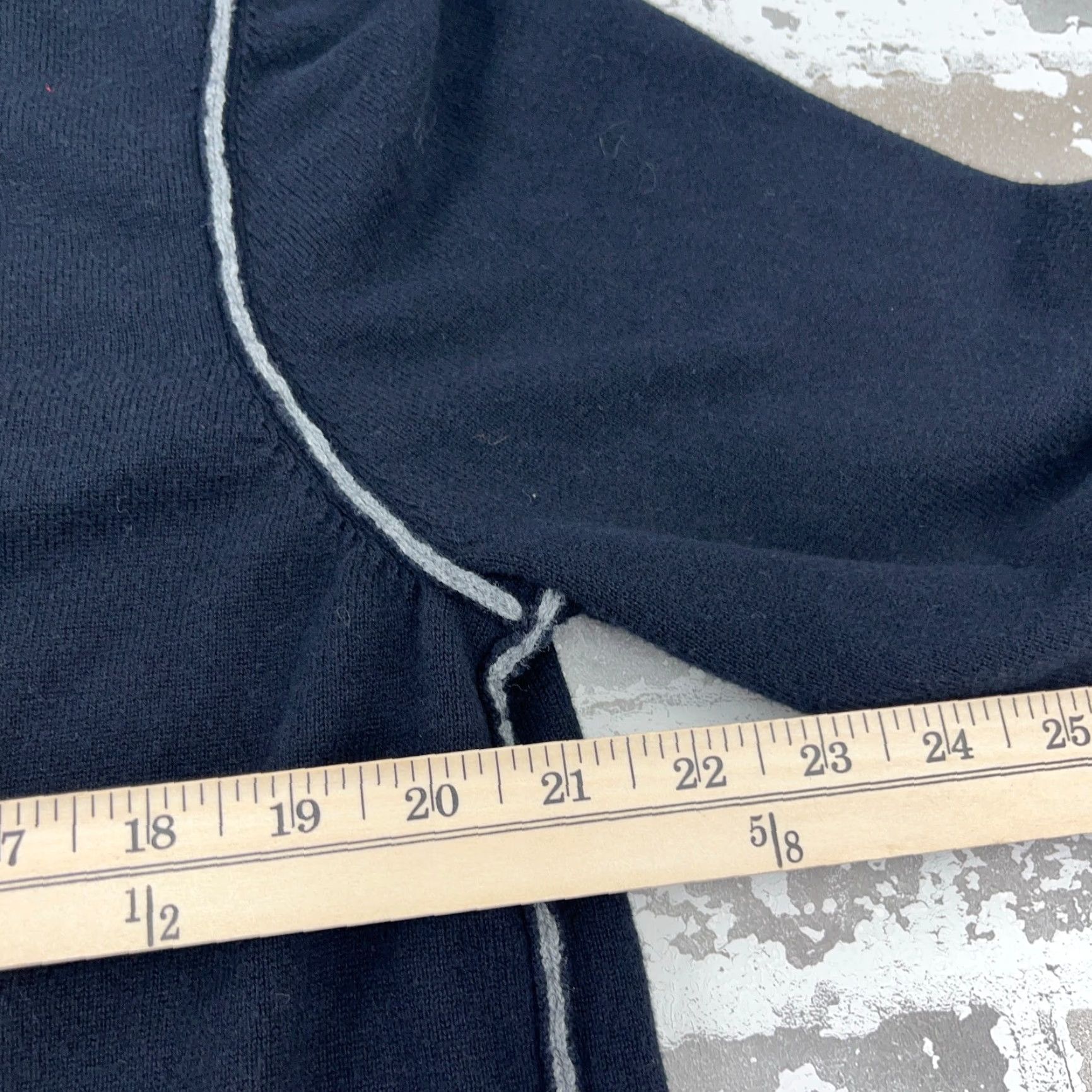 Carbon2Cobalt Corban 2 Cobalt Sweater Men XL Black Gray Pullover 1/2 Zip Knit Thick Lightweight All Seasons Logo Zipper Long Sleeve Regular Adult Sweatshirt Size US XL / EU 56 / 4 - 7 Thumbnail