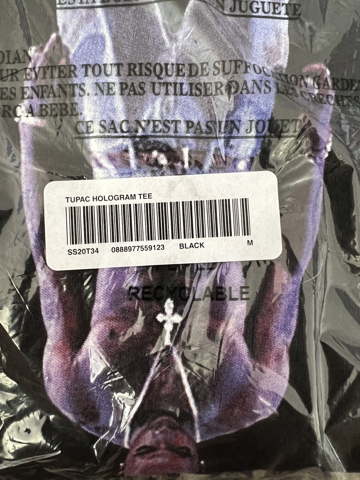Supreme Supreme Tupac Tee size M Size US M / EU 48-50 / 2 - 2 Thumbnail