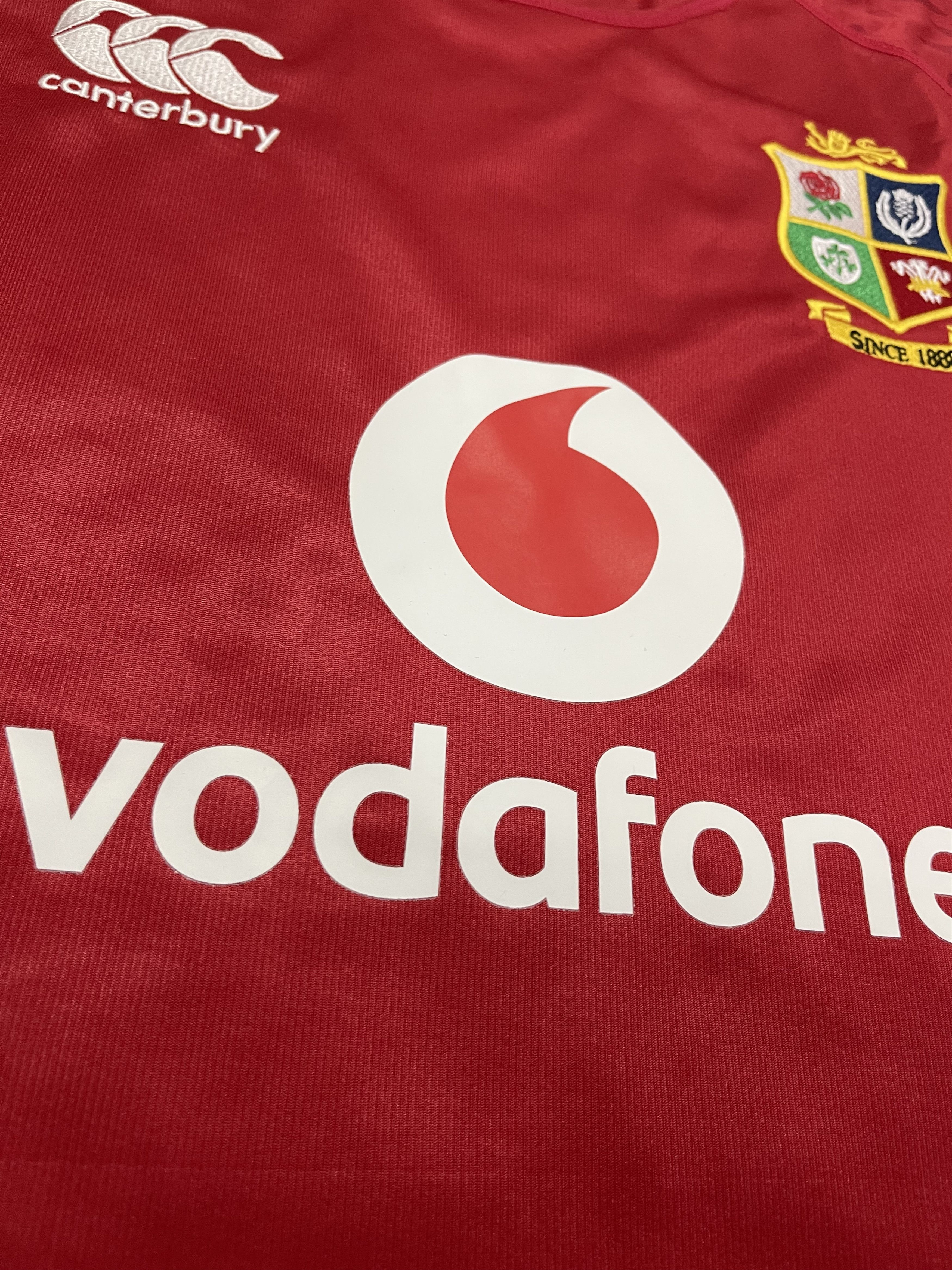 Canterbury of New Zealand Canterbury British Irish Lions Rugby Shirt XL Red Size US XL / EU 56 / 4 - 4 Thumbnail