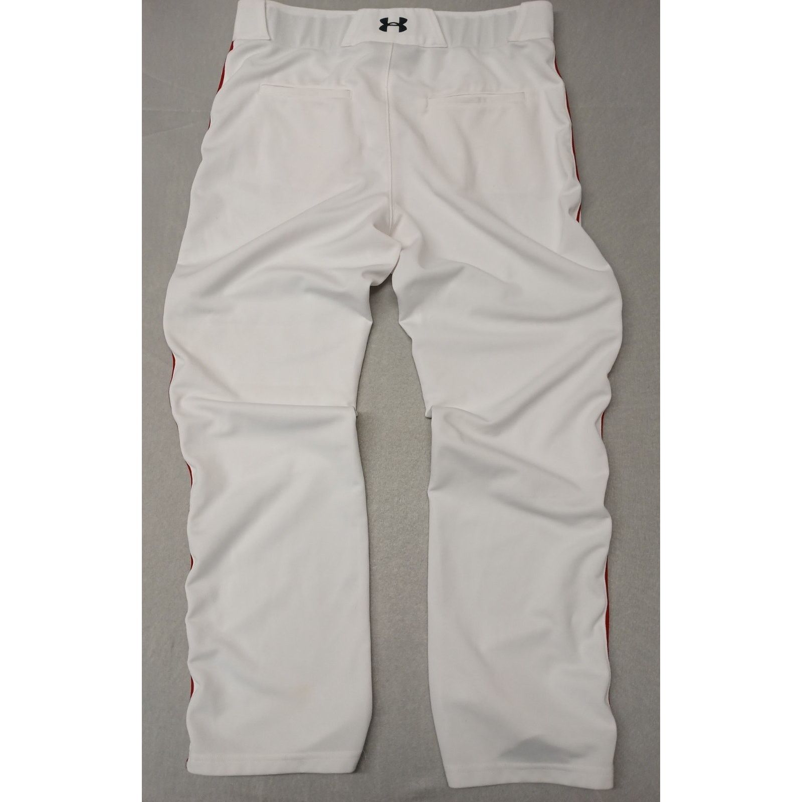 Under Armour Under Armour (XL) White Red Pin Stripe Sports Stretch Pants Size US 36 / EU 52 - 6 Thumbnail
