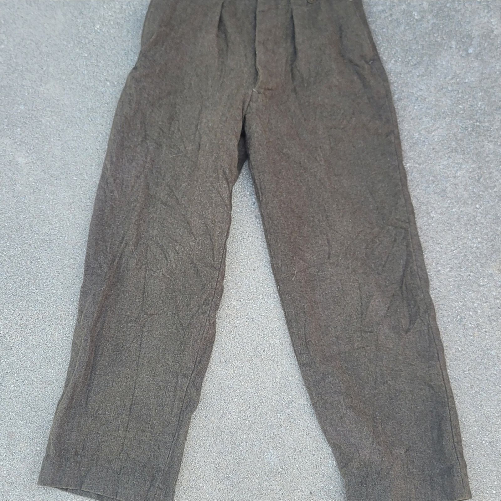 The Unbranded Brand Vtg 1957 Miller & Gabbe Limited Canadian Army Wool Pants Size 26" / US 2 / IT 38 - 1 Thumbnail
