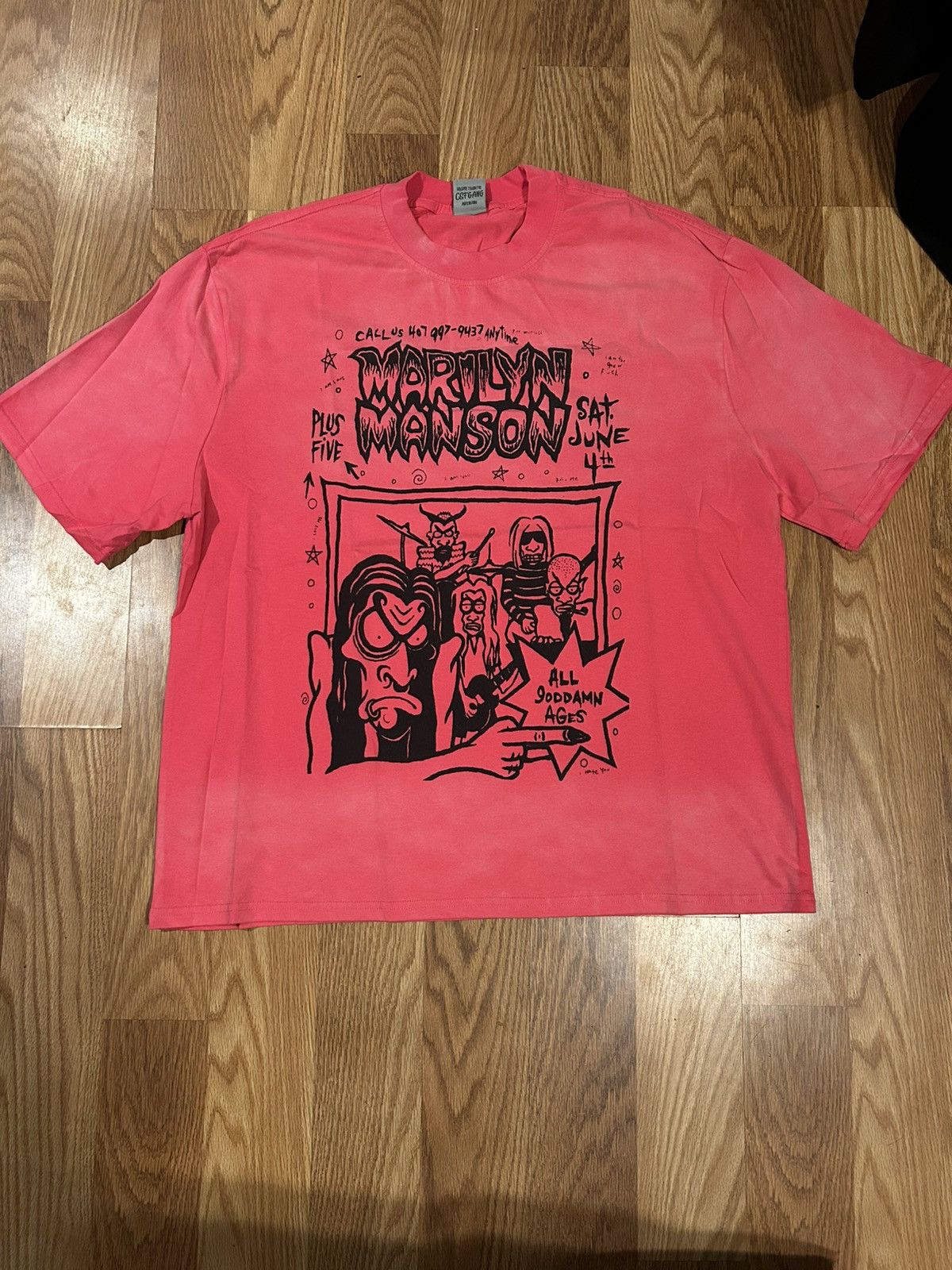 MARILYN MANSON TOUR Tシャツ LARGE Marilyn Manson 2025 World Tour Limited Edition 3D Shirt S-5XL | eBay