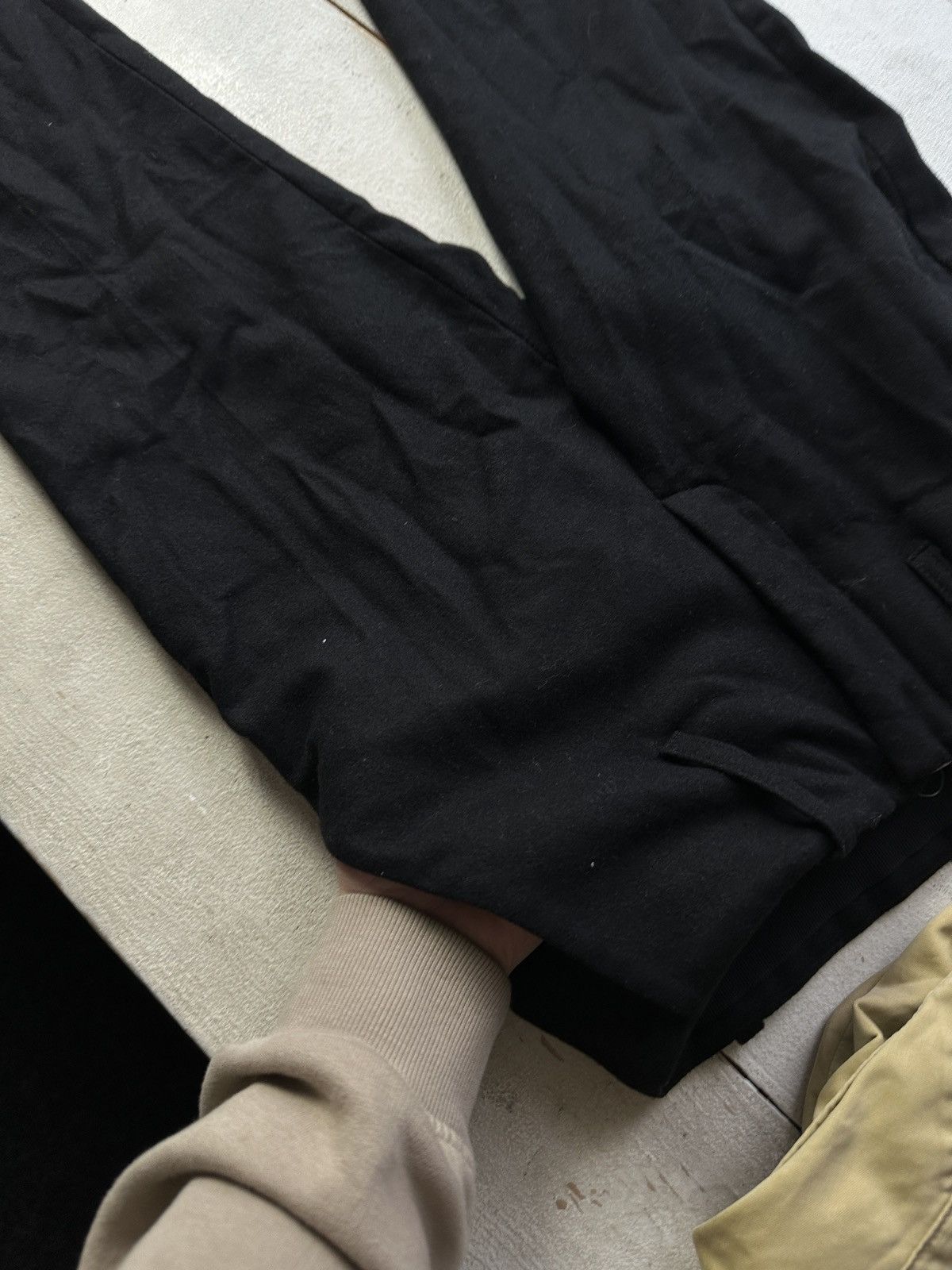 Acne Studios 🚨Vintage ACNE WOOL PANTS BLACK Pants luxury RARE Size 27" / US 4 / IT 40 - 11 Thumbnail