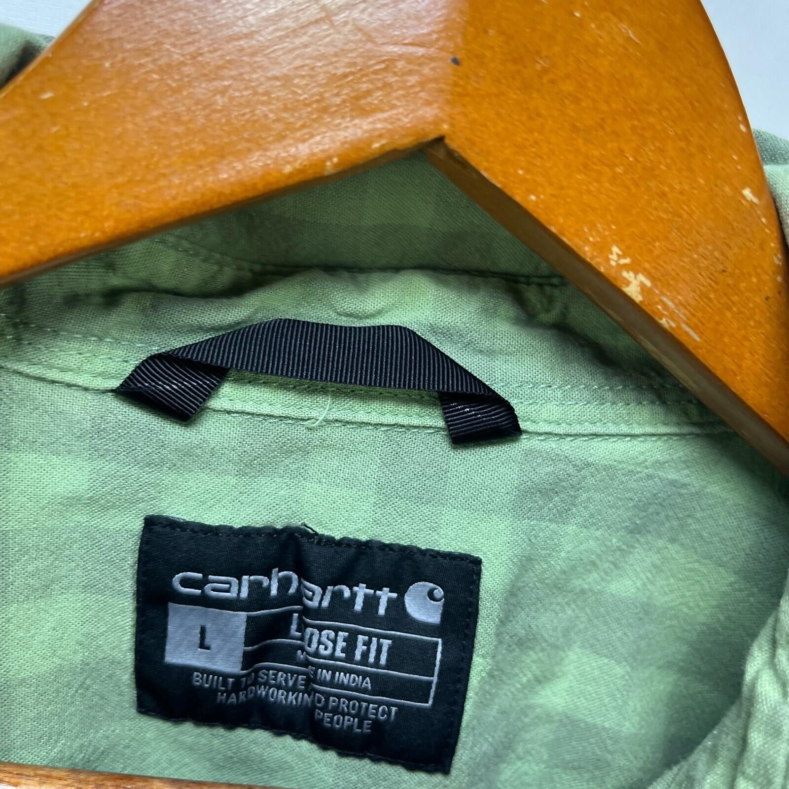 Carhartt Carhartt Short Sleeve Button Up Shirt Large Size US L / EU 52-54 / 3 - 6 Thumbnail