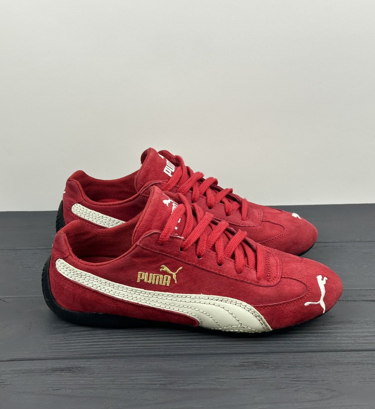 Puma Puma Speedcat GO Womens Red Shoes Sneakers US 6 Size US 6 / IT 36 - 1 Thumbnail