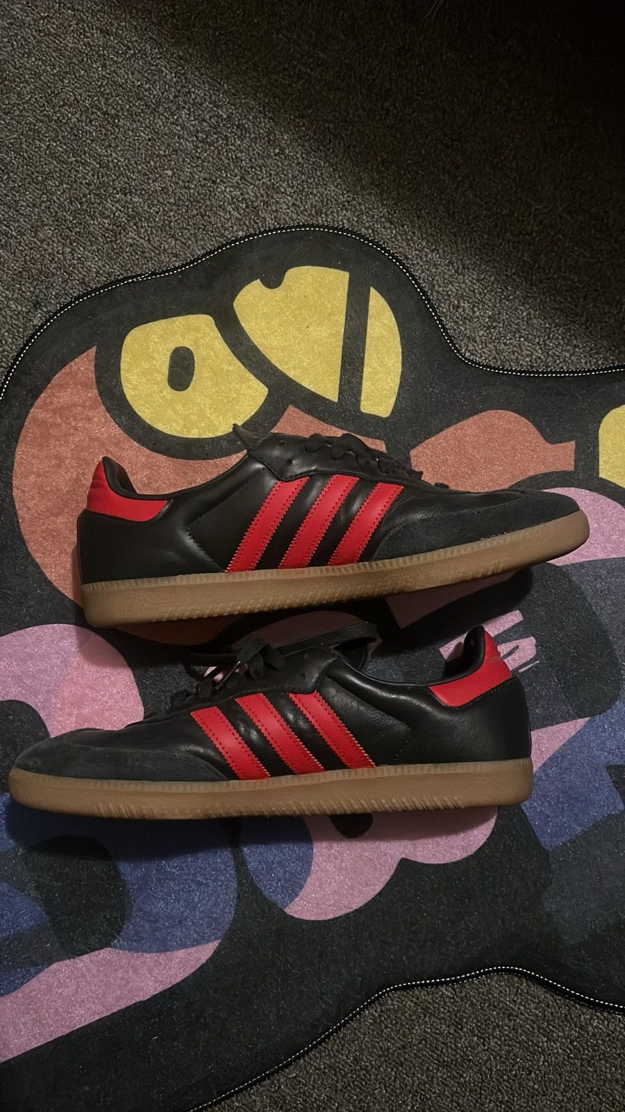 Adidas Samba ‘Carbon Scarlet’ Size US 10.5 / EU 43-44 - 1 Thumbnail