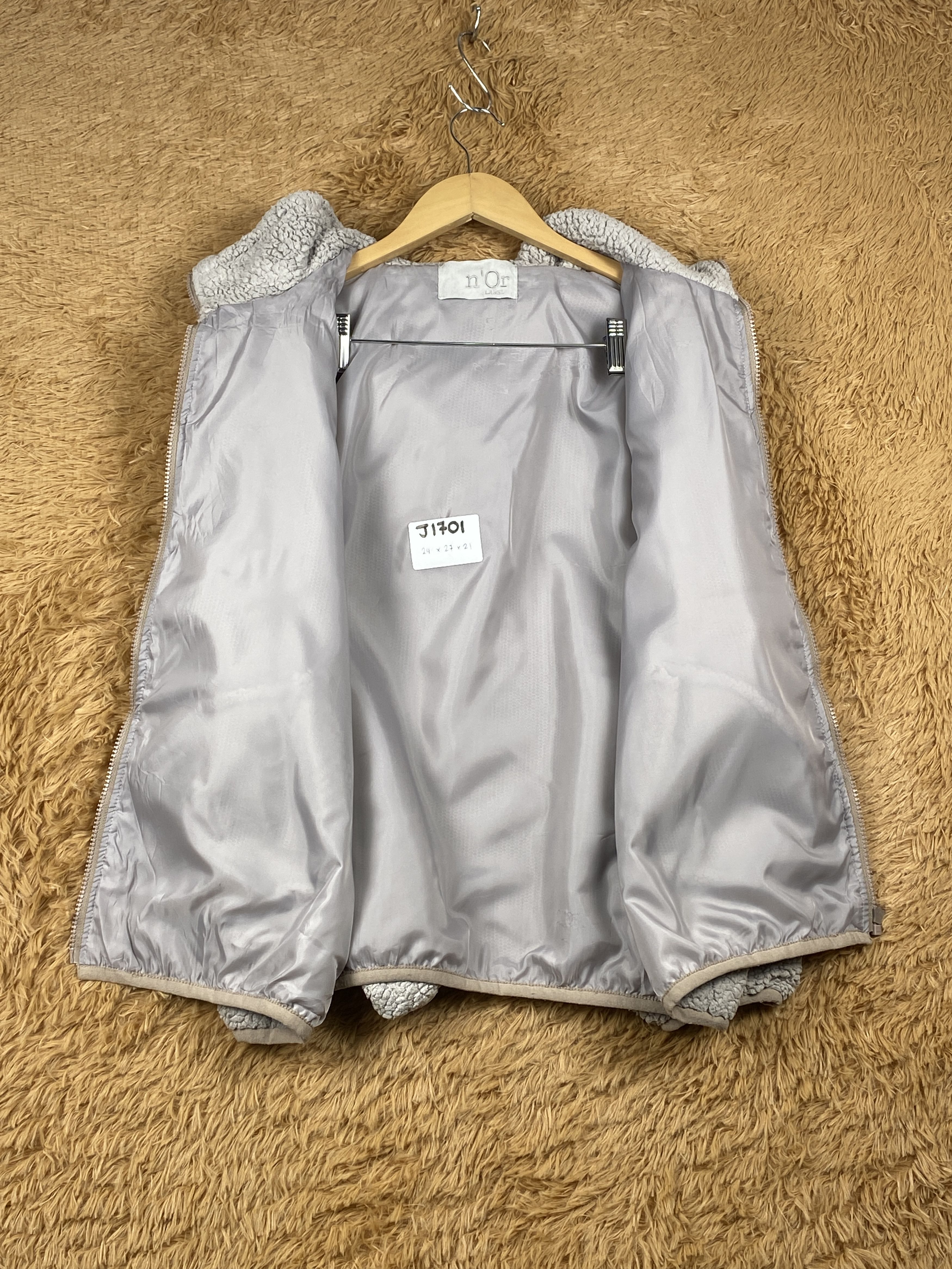 Japanese Brand Vintage Japanese Brand Hoodie Sherpa Jacket Size US M / EU 48-50 / 2 - 6 Thumbnail