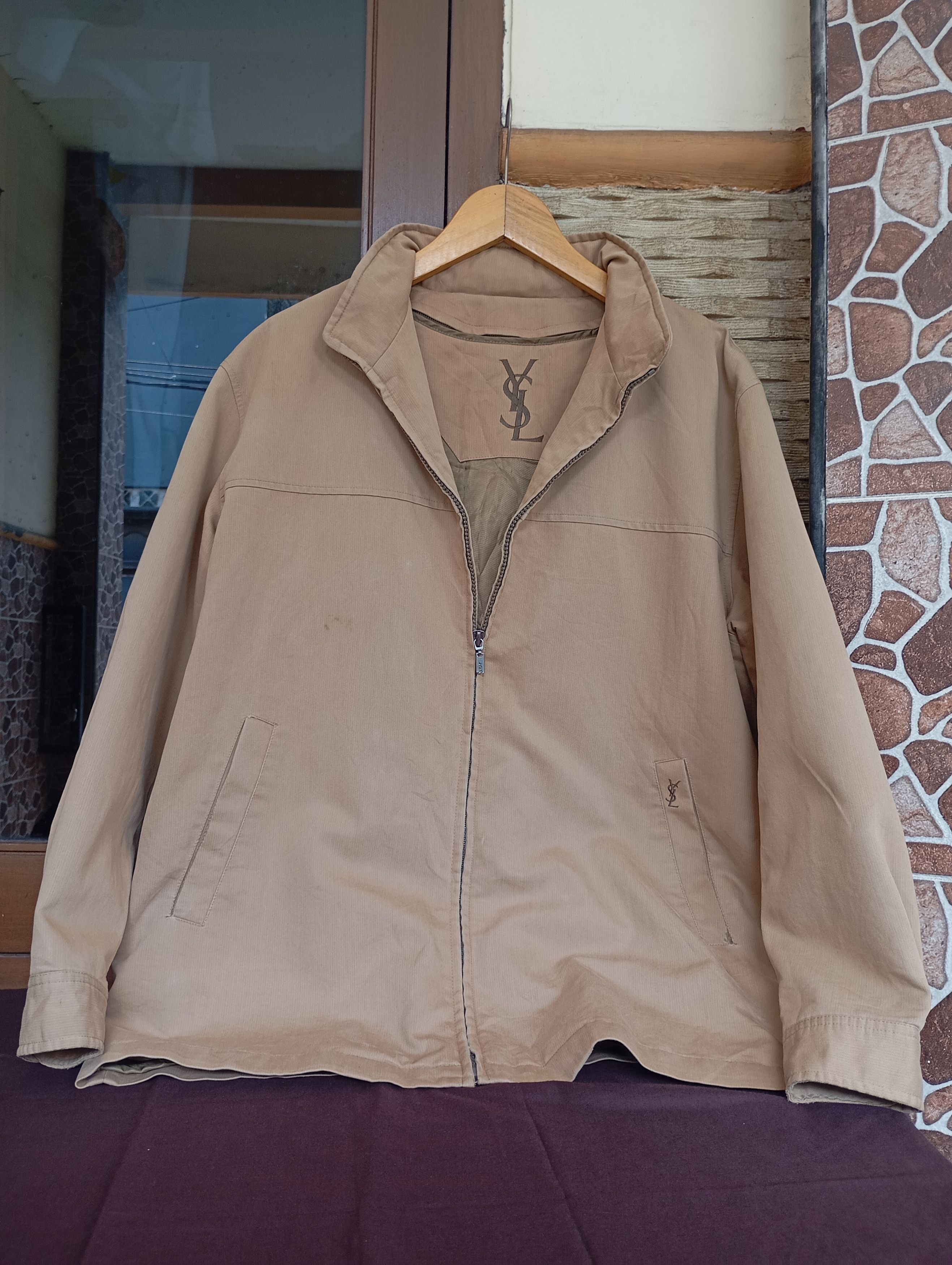 image of Archival Clothing x Vintage YVES Saint Laurent Jacket, Men's (Size Large)